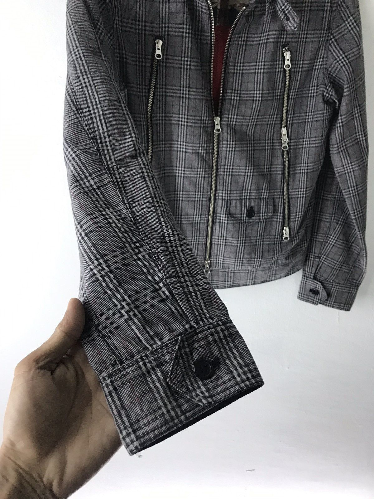 Japanese Brand PPFM PARACHUTE ZIPPER JACKET TOP JAPANESE DESIGNER PUNK Size US S / EU 44-46 / 1 - 7 Thumbnail