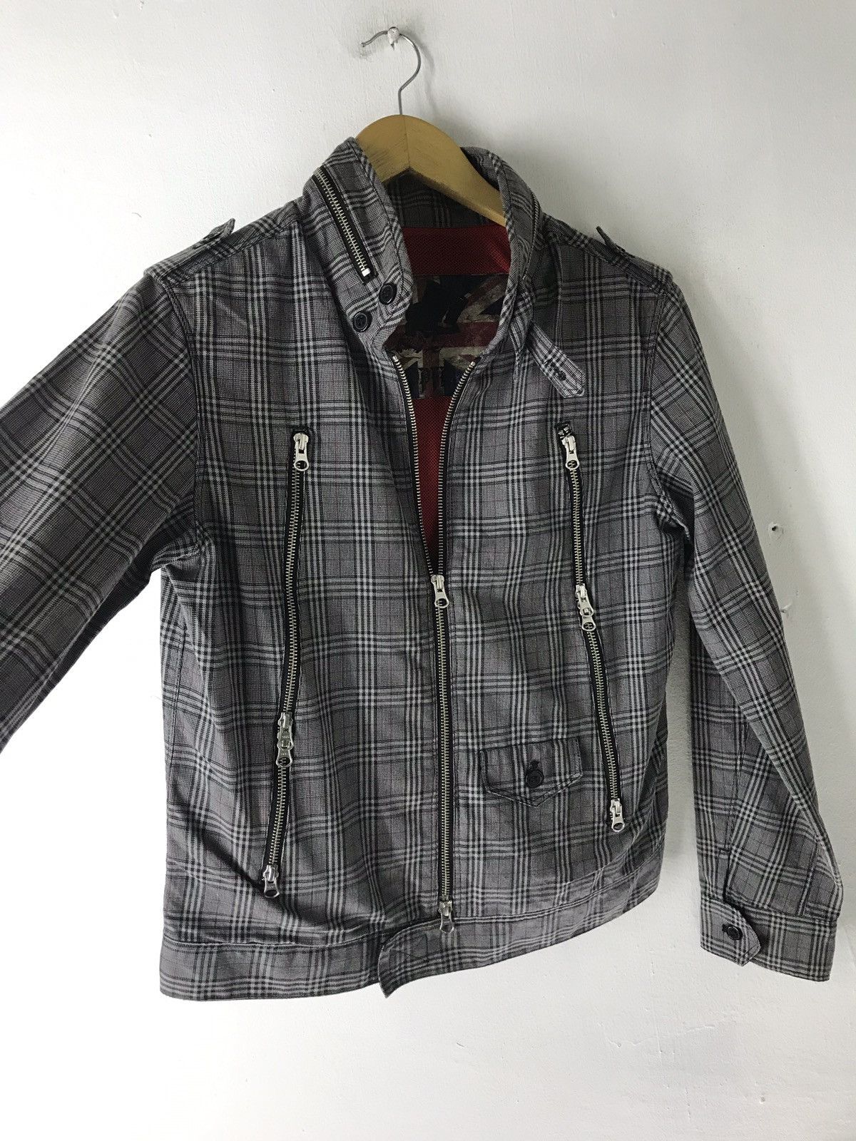Japanese Brand PPFM PARACHUTE ZIPPER JACKET TOP JAPANESE DESIGNER PUNK Size US S / EU 44-46 / 1 - 4 Thumbnail