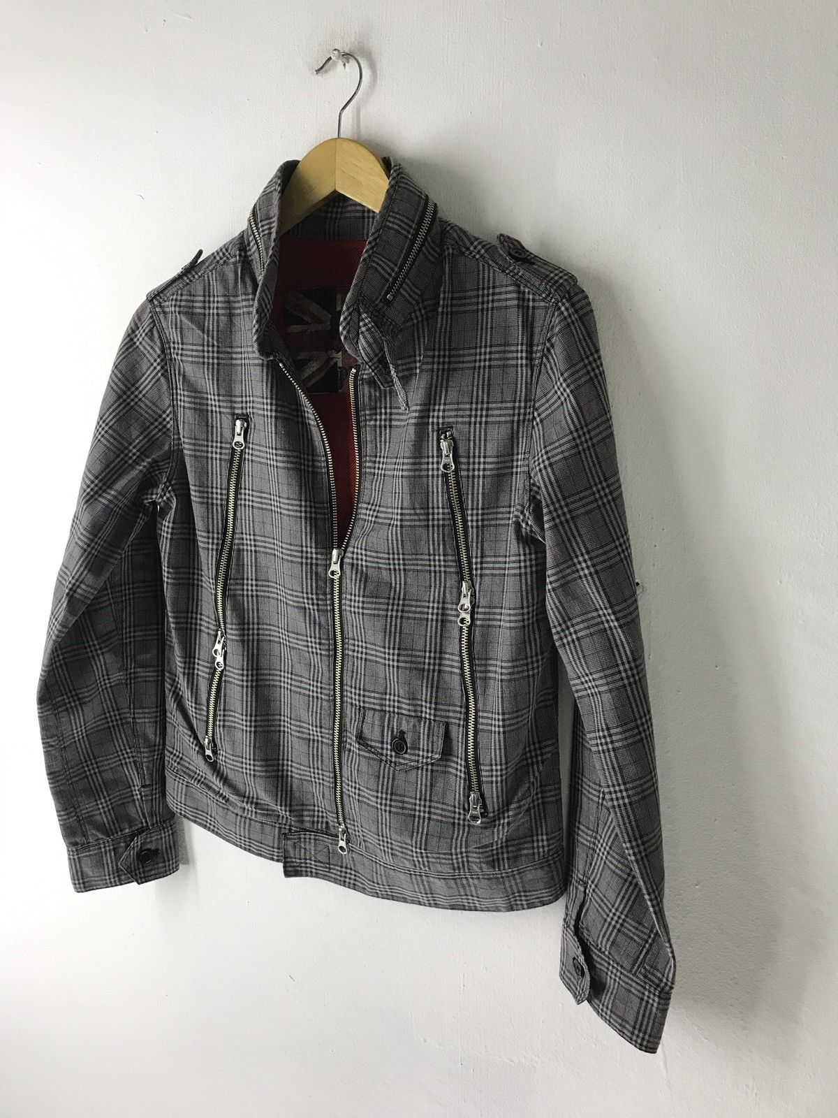 Japanese Brand PPFM PARACHUTE ZIPPER JACKET TOP JAPANESE DESIGNER PUNK Size US S / EU 44-46 / 1 - 2 Thumbnail