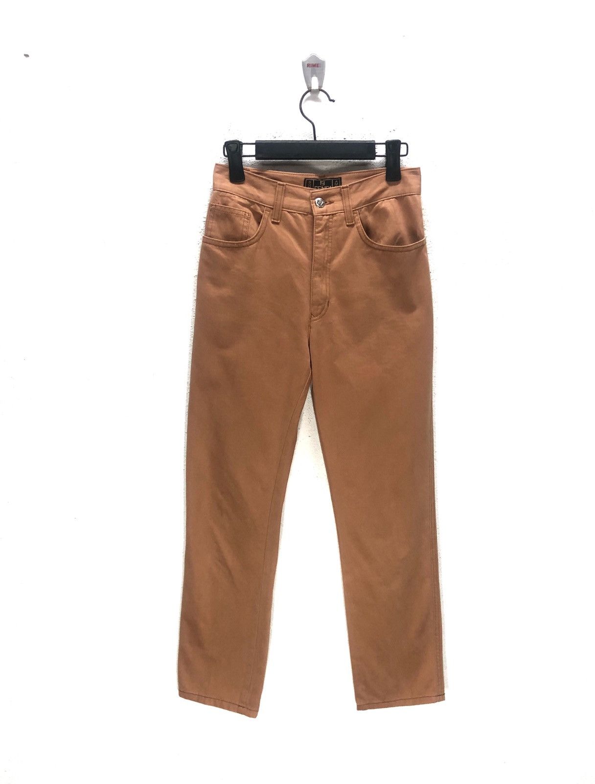 image of Fendi Roma Pants Fashion Week Cw21 in Gold, Men's (Size 26)