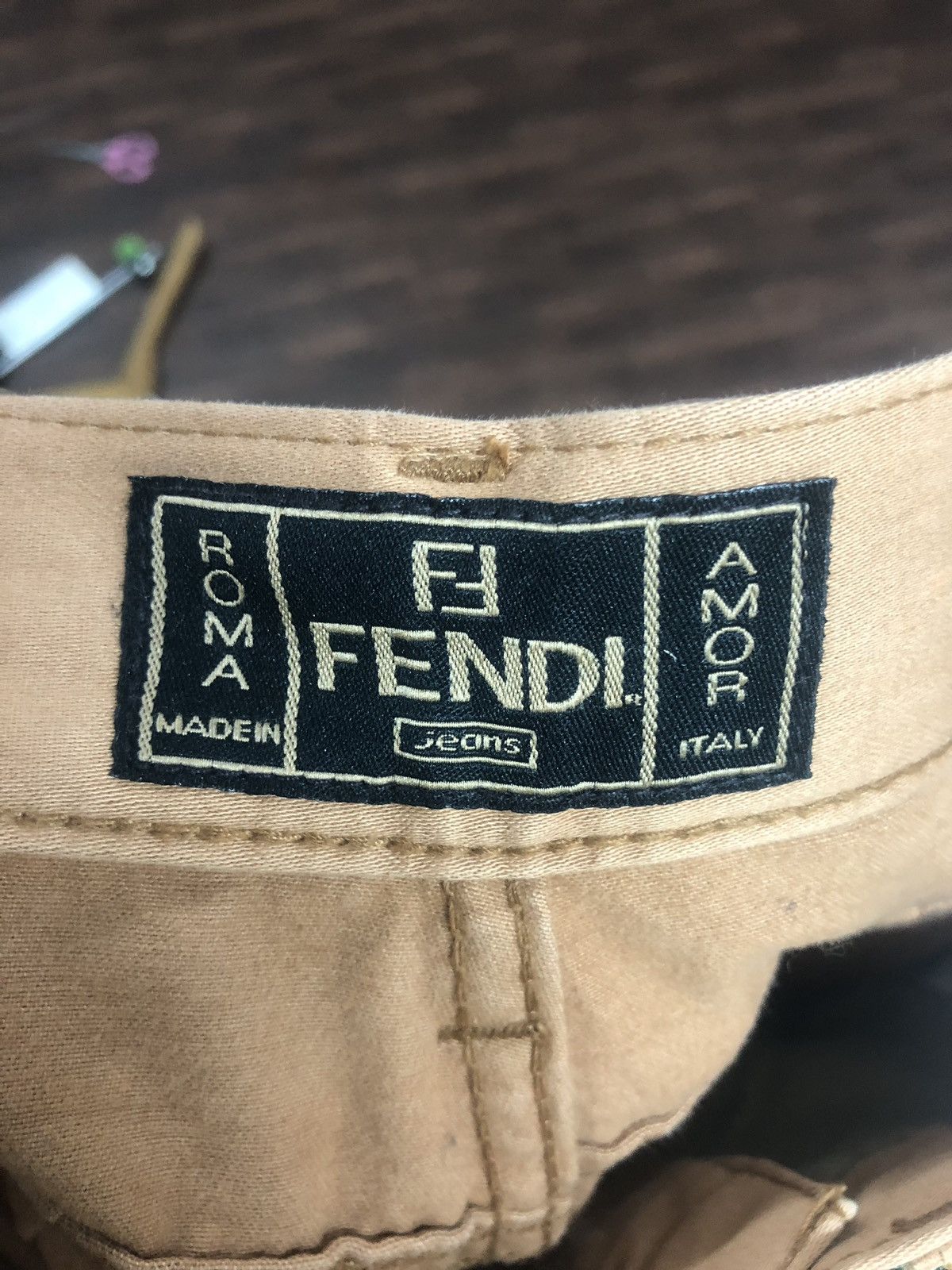 Fendi × Vintage Vintage Fendi Roma Pants Fashion Week cw21 Size US 26 / EU 42 - 12 Thumbnail