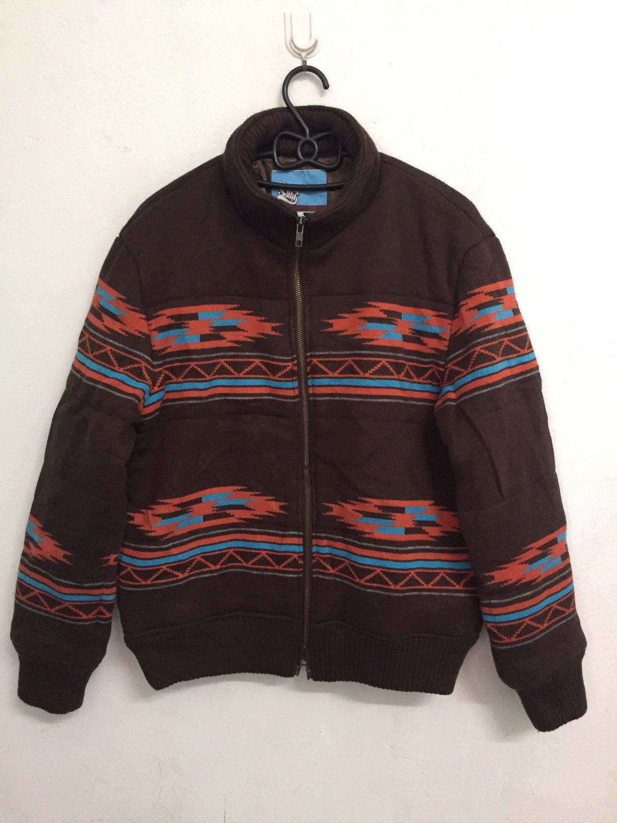 Japanese Brand Down to south soul of freedom art print zipper thick jacket Size US L / EU 52-54 / 3 - 1 Thumbnail