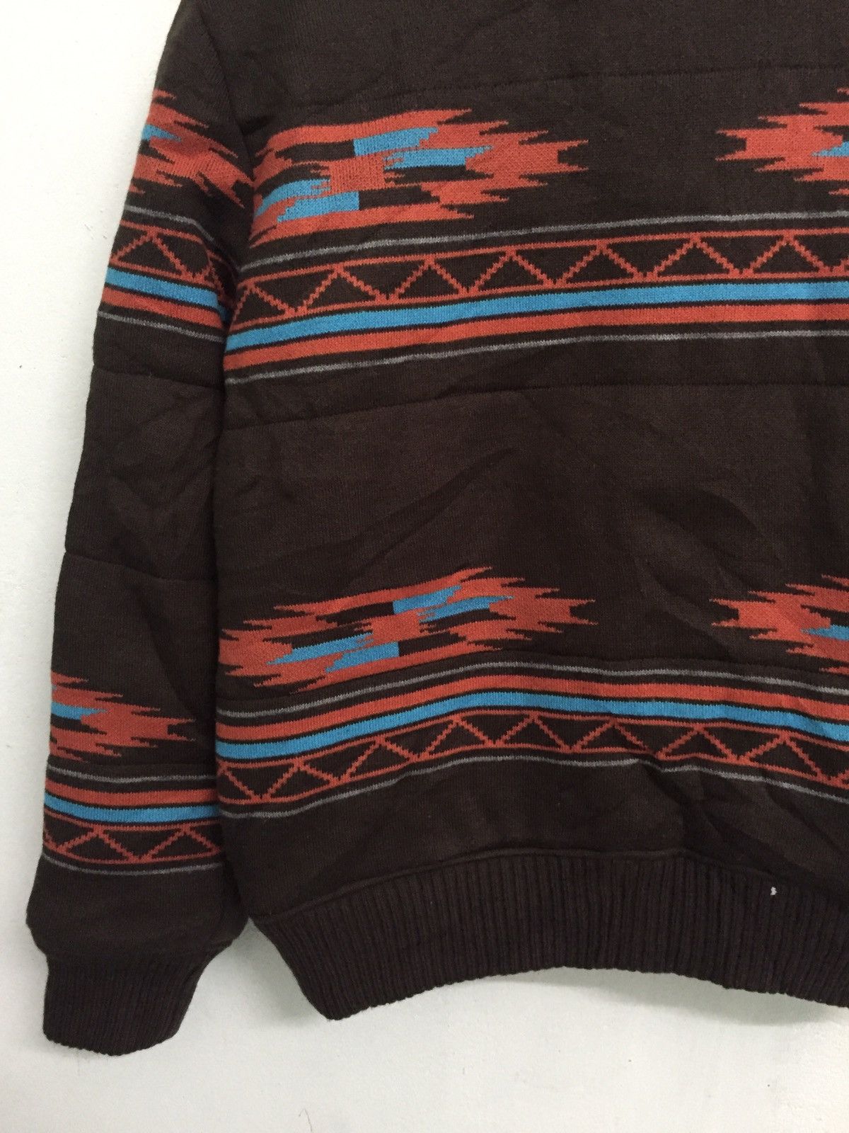 Japanese Brand Down to south soul of freedom art print zipper thick jacket Size US L / EU 52-54 / 3 - 9 Thumbnail