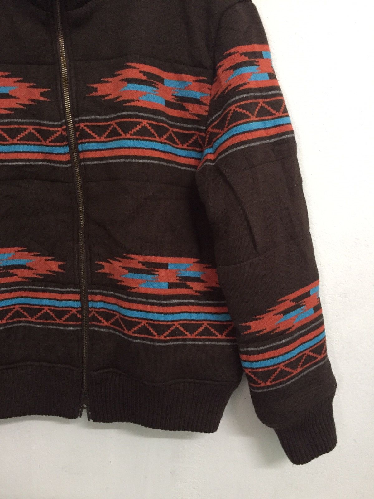 Japanese Brand Down to south soul of freedom art print zipper thick jacket Size US L / EU 52-54 / 3 - 5 Thumbnail