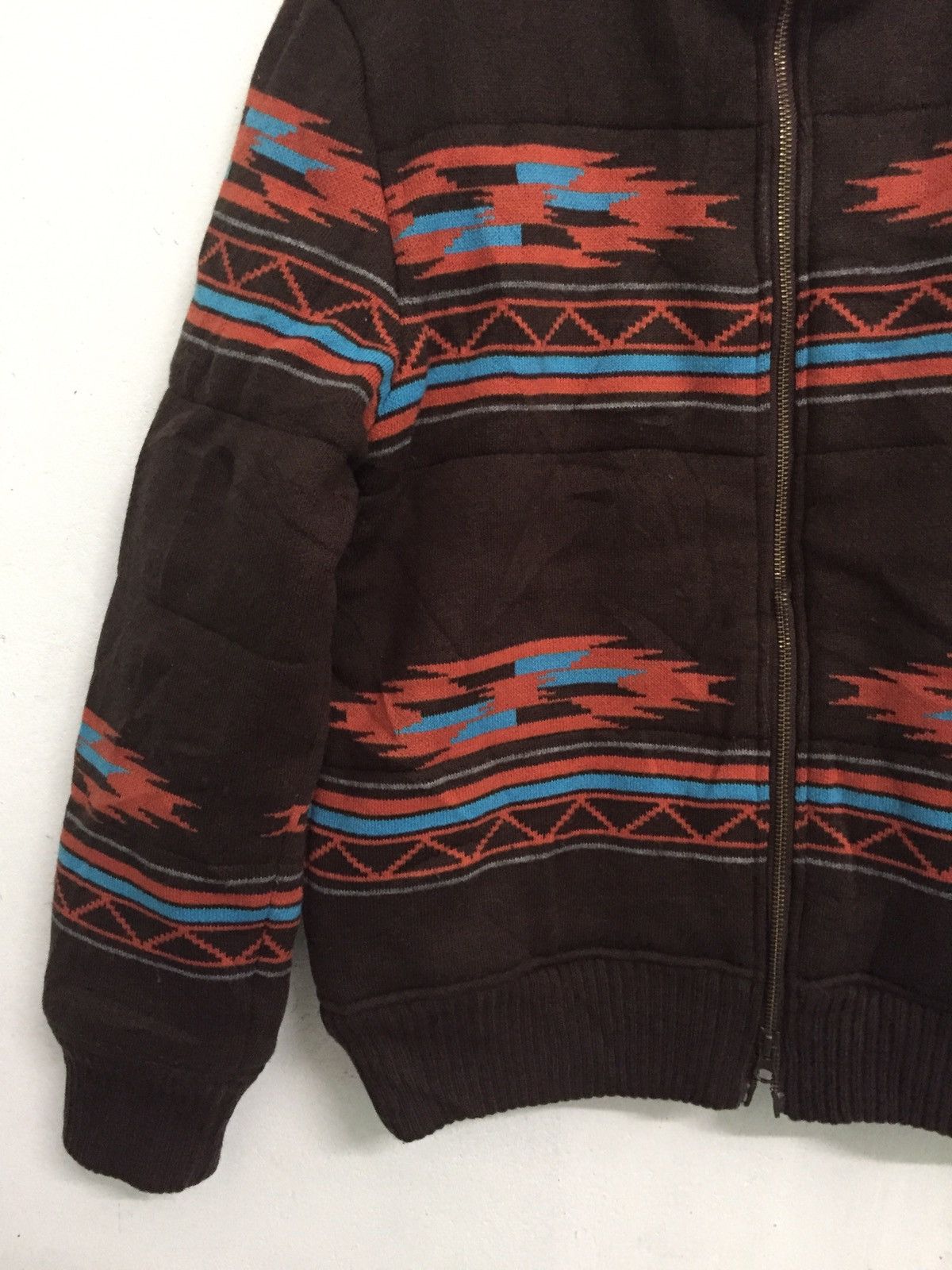 Japanese Brand Down to south soul of freedom art print zipper thick jacket Size US L / EU 52-54 / 3 - 4 Thumbnail