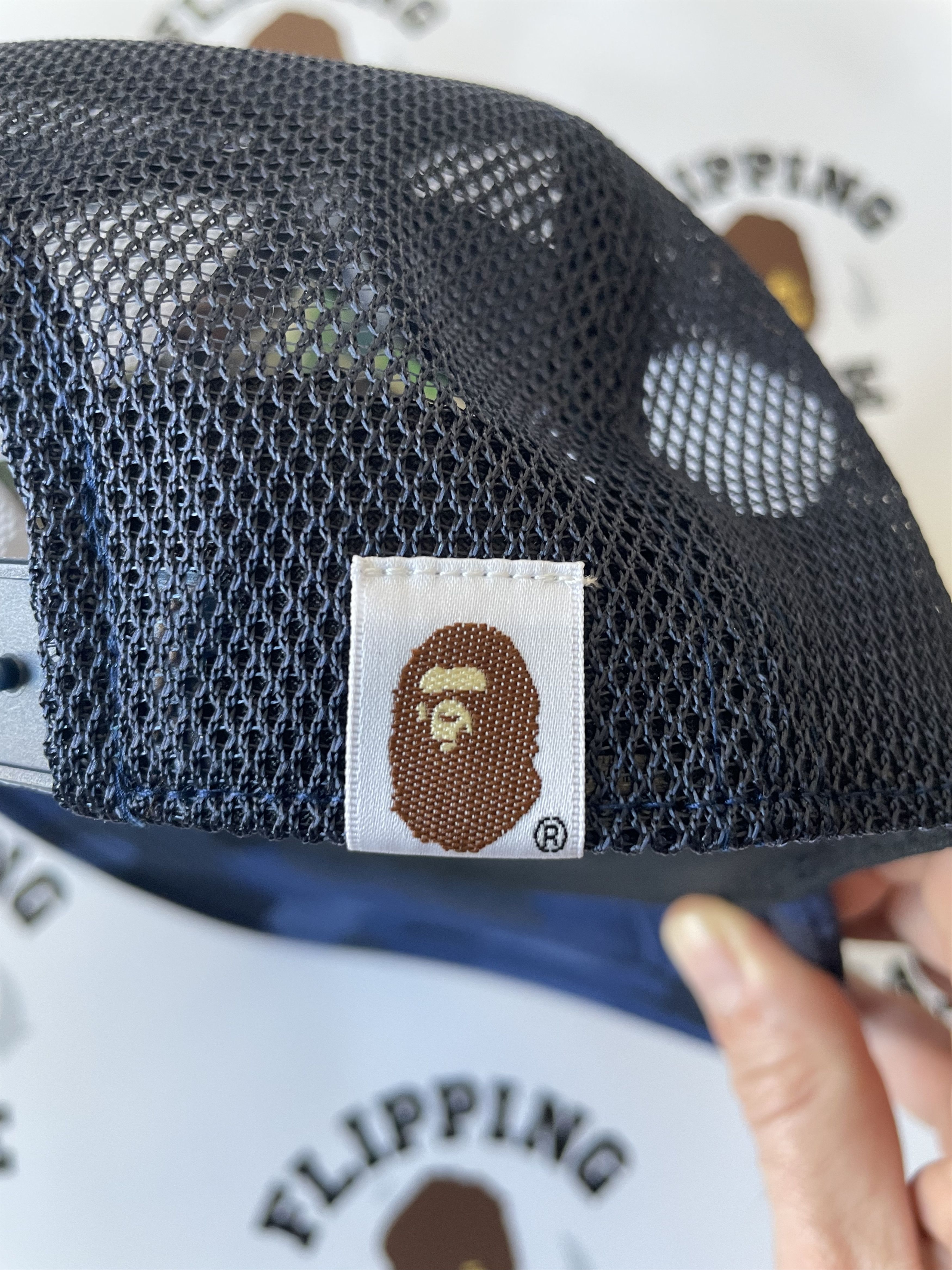 Bape BAPE X JJJJOUND COLOR CAMO COLLEGE MESH CAP Size ONE SIZE - 7 Thumbnail