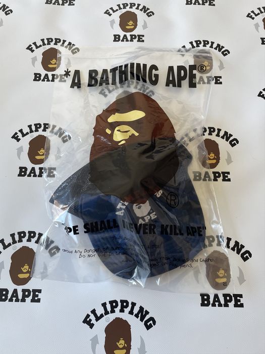 Bape BAPE X JJJJOUND COLOR CAMO COLLEGE MESH CAP | Grailed