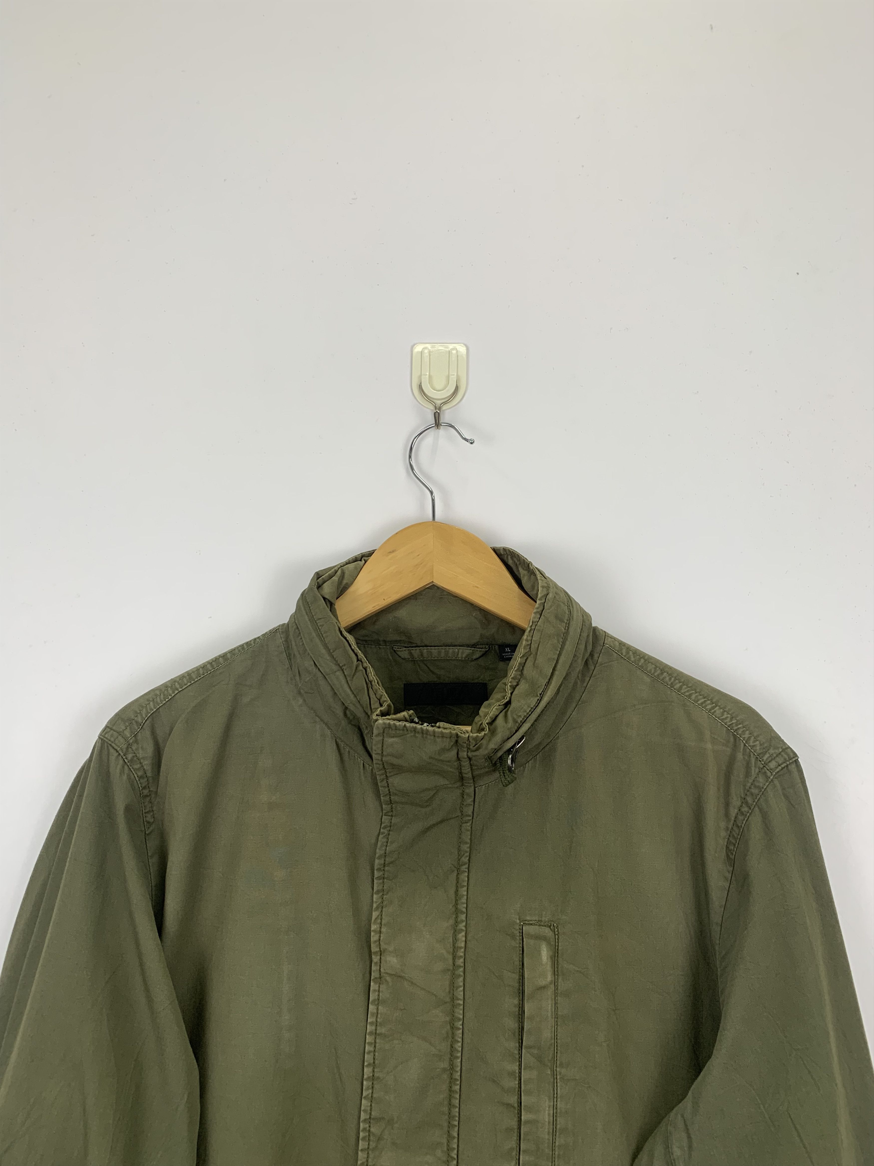 Uniqlo Vintage Japanese brand Uniqlo Bomber Zipper Jacket J0879 Size US XL / EU 56 / 4 - 2 Thumbnail