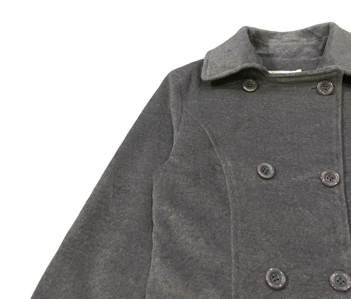 Max Mara Vintage Max Mara Wool Long Buttons Jacket Size S / US 4 / IT 40 - 5 Thumbnail