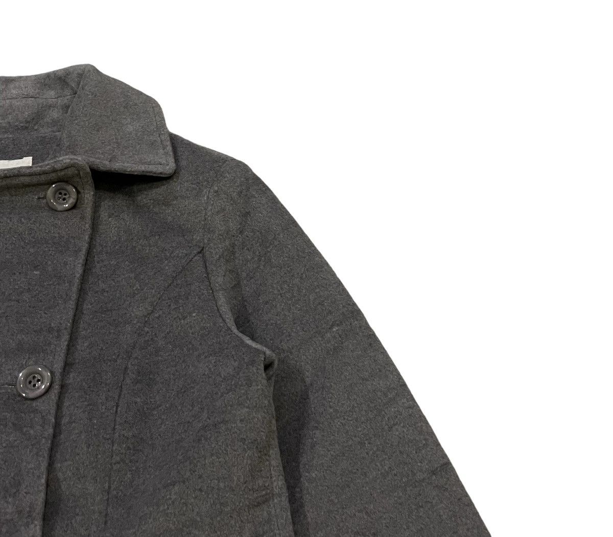 Max Mara Vintage Max Mara Wool Long Buttons Jacket Size S / US 4 / IT 40 - 2 Thumbnail