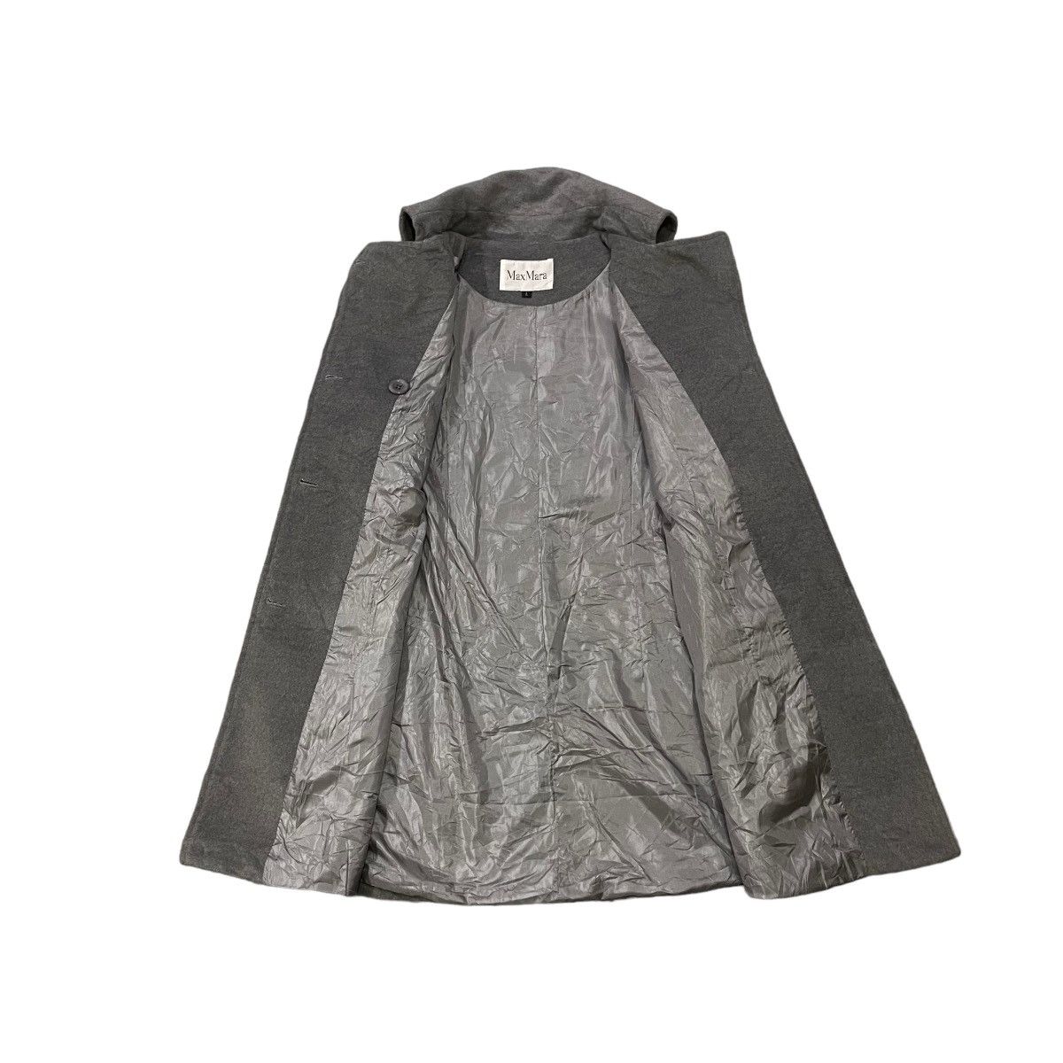 Max Mara Vintage Max Mara Wool Long Buttons Jacket Size S / US 4 / IT 40 - 14 Thumbnail