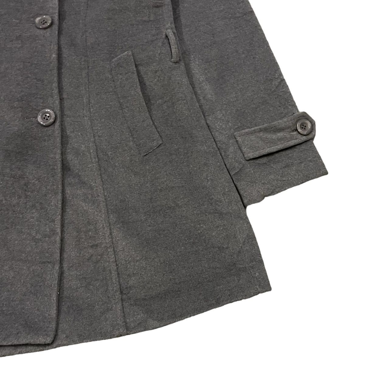 Max Mara Vintage Max Mara Wool Long Buttons Jacket Size S / US 4 / IT 40 - 3 Thumbnail