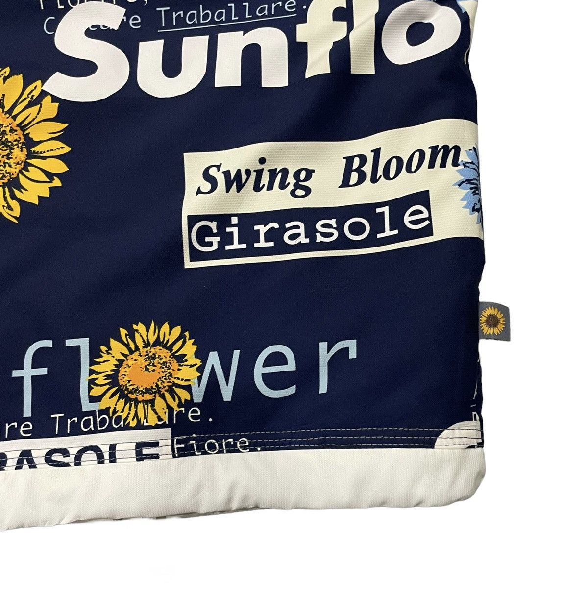 Ellesse Vintage 90’s Ellesse Sunflower Fullprint Reversible Jacket Size US M / EU 48-50 / 2 - 13 Thumbnail