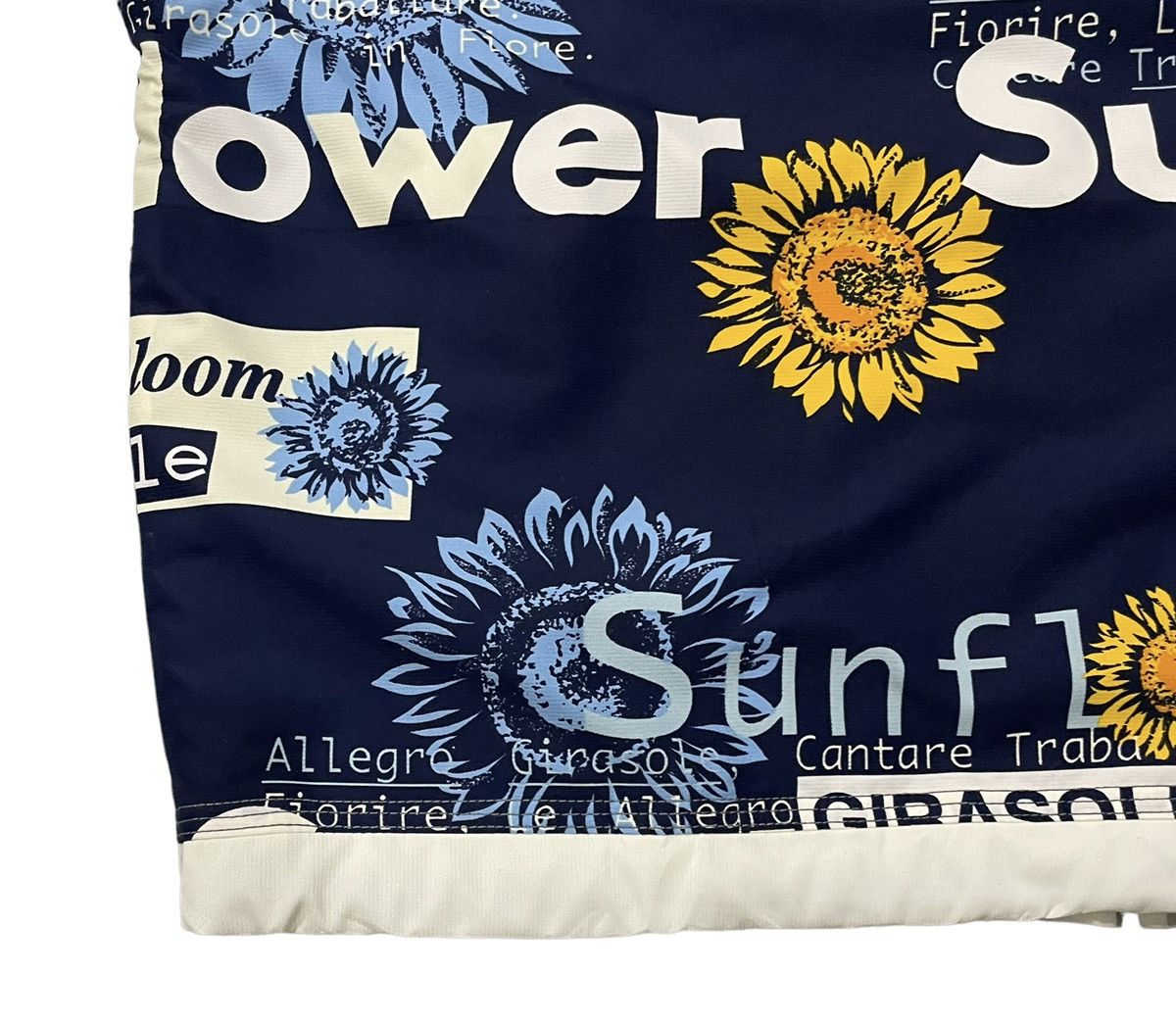 Ellesse Vintage 90’s Ellesse Sunflower Fullprint Reversible Jacket Size US M / EU 48-50 / 2 - 14 Thumbnail