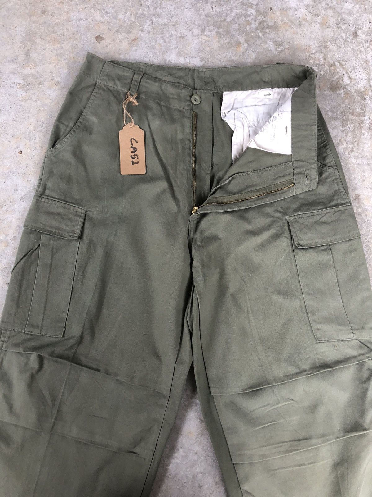 Vintage USAF Army Cargo Pants Baggy Pants Size US 32 / EU 48 - 3 Thumbnail