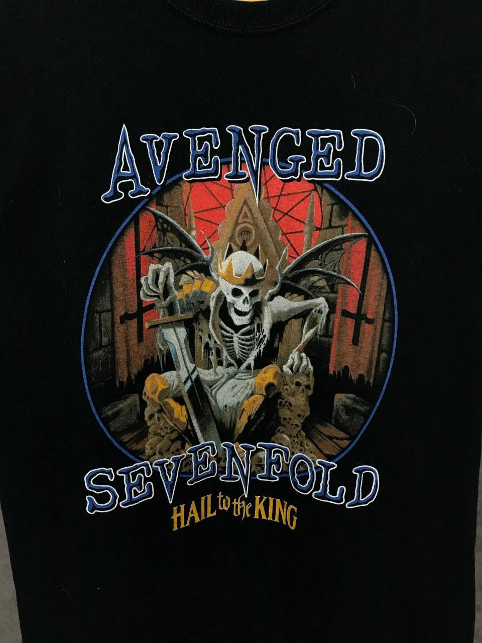 Band Tees Avenged Sevenfold hail to the king skulls rock band tee Size US M / EU 48-50 / 2 - 3 Thumbnail