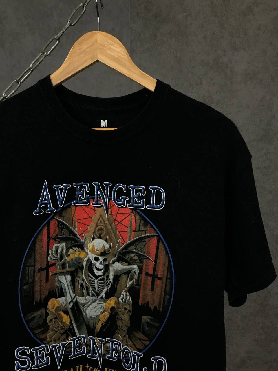 Band Tees Avenged Sevenfold hail to the king skulls rock band tee Size US M / EU 48-50 / 2 - 2 Thumbnail