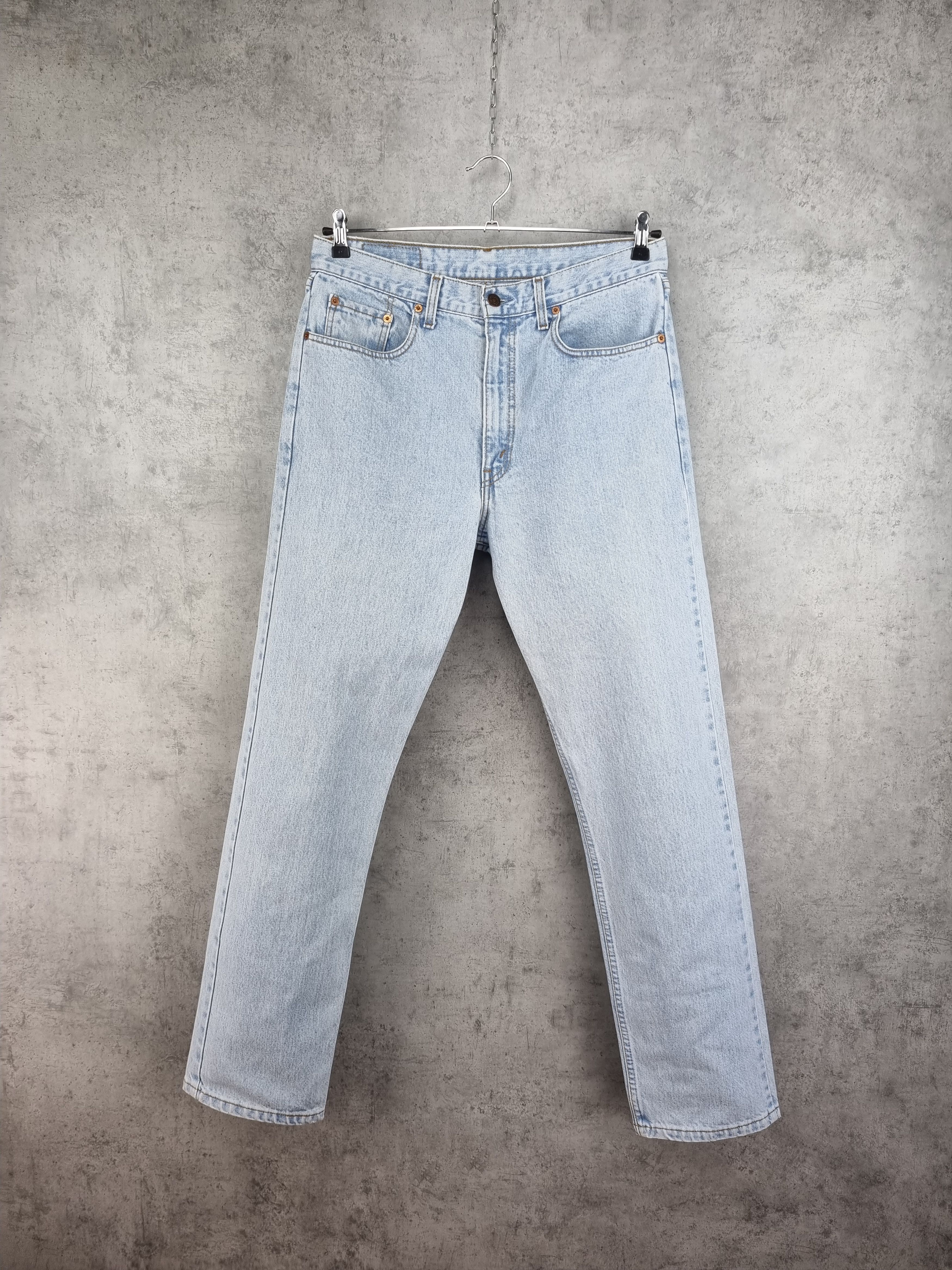 Levi's × Levi's Vintage Clothing 90s LEVIS 615 Light Blue Vintage Jeans CHROME HEARTS fade Size US 32 / EU 48 - 15 Thumbnail