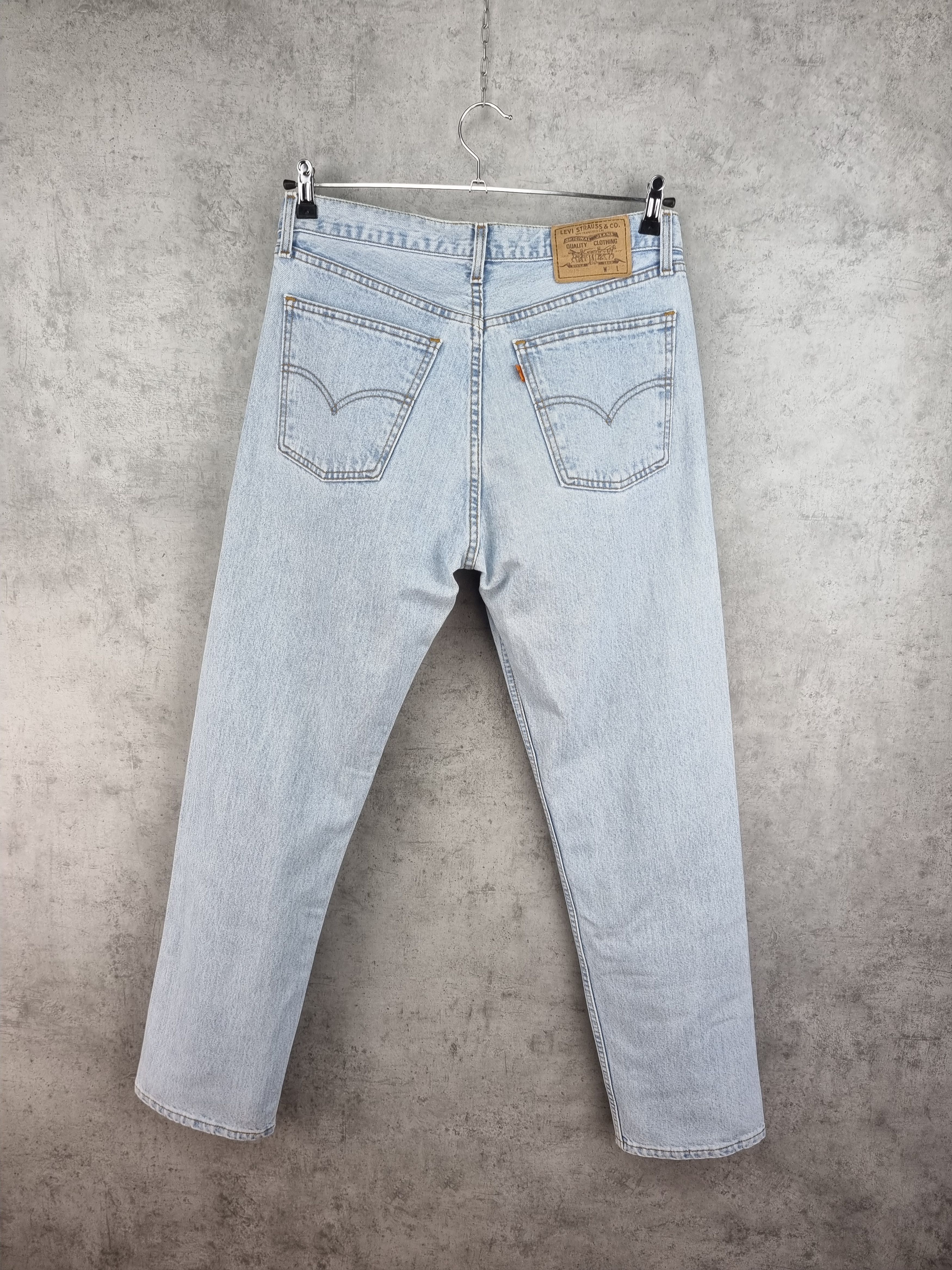 90s LEVIS 615 Light Blue Vintage Jeans CHROME HEARTS fade