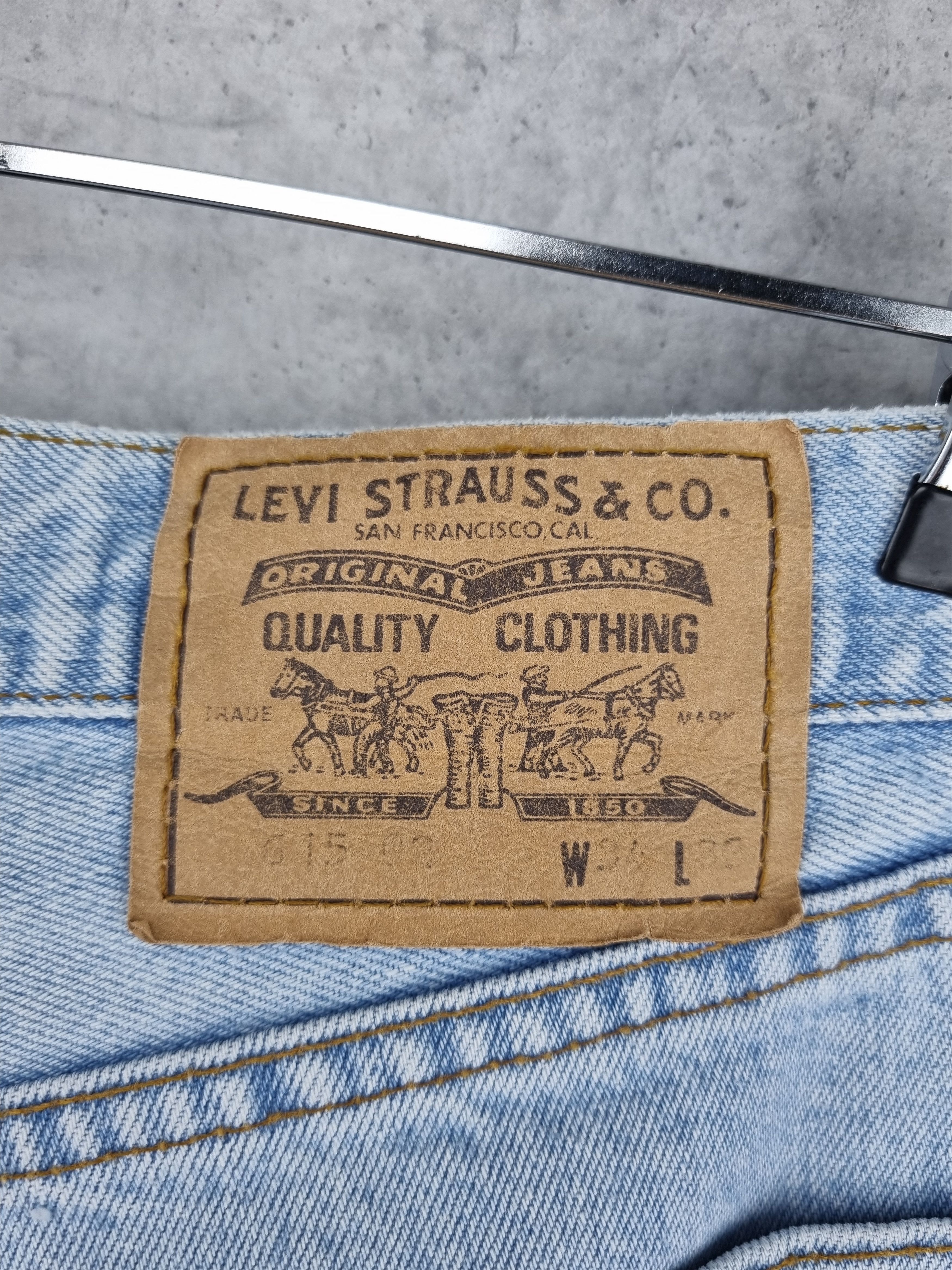 Levi's × Levi's Vintage Clothing 90s LEVIS 615 Light Blue Vintage Jeans CHROME HEARTS fade Size US 32 / EU 48 - 6 Thumbnail
