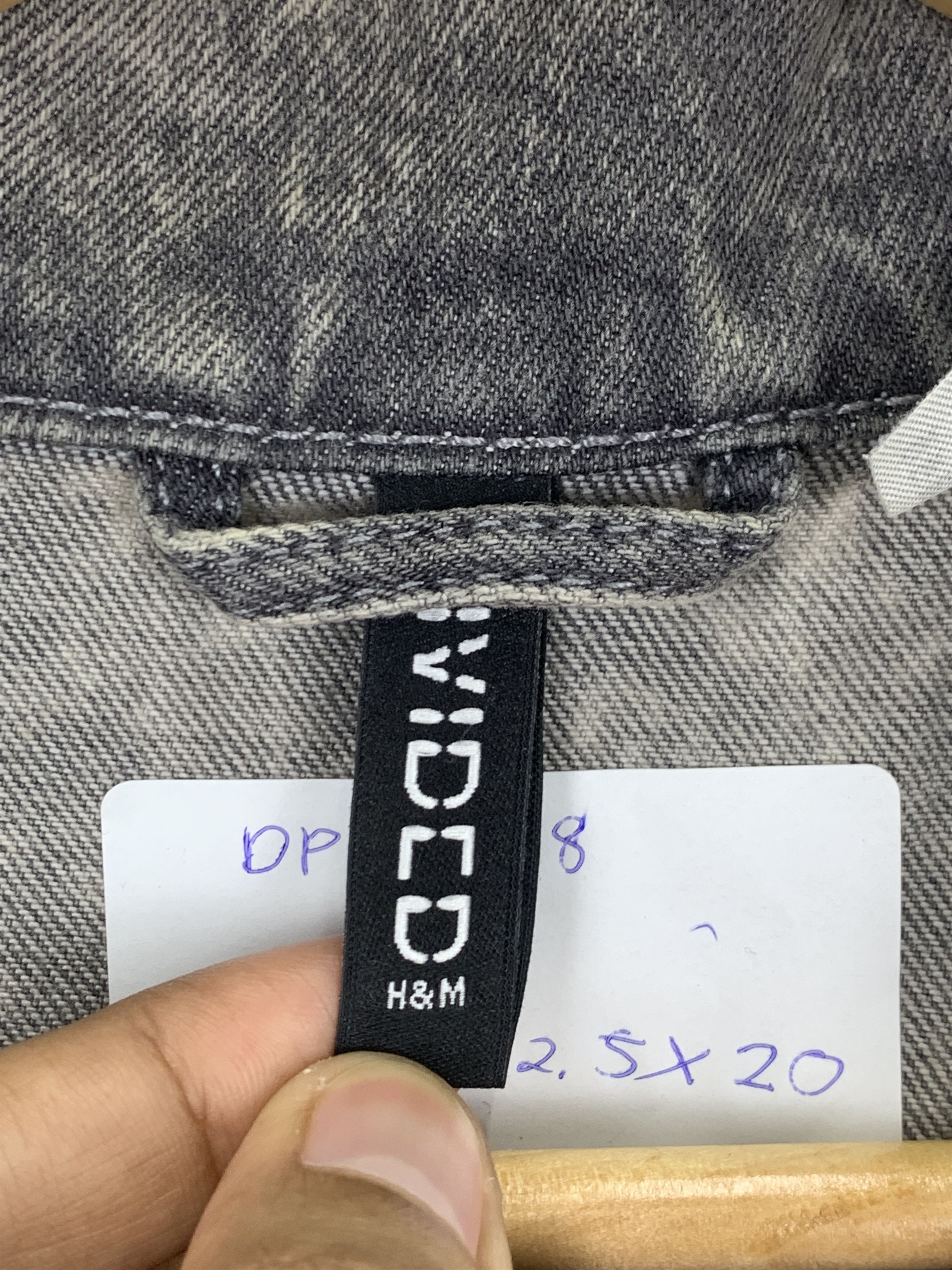 Divided Vintage Divided By HnM Denim Jacket J0878 Size US M / EU 48-50 / 2 - 8 Thumbnail