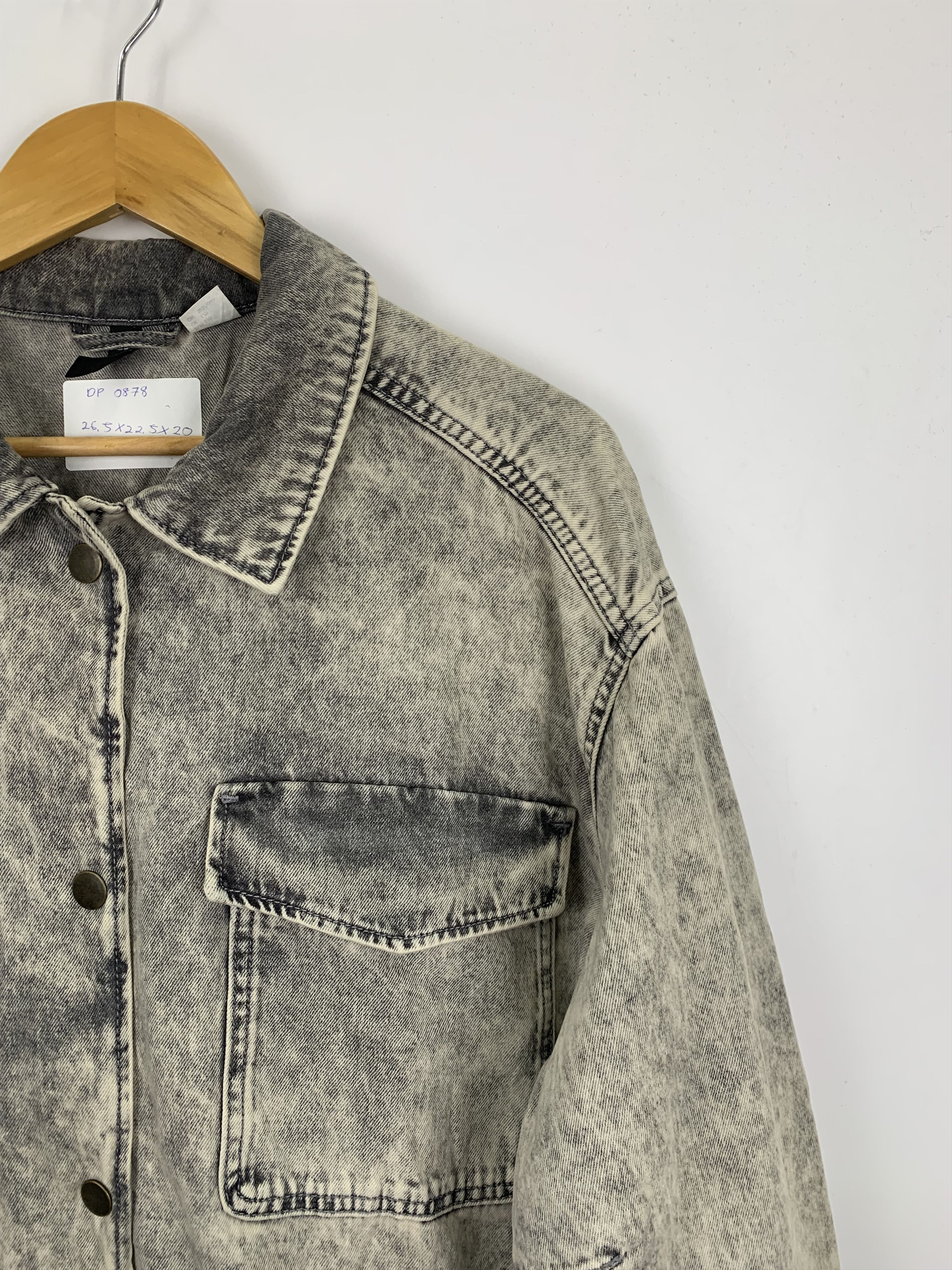 Divided Vintage Divided By HnM Denim Jacket J0878 Size US M / EU 48-50 / 2 - 6 Thumbnail