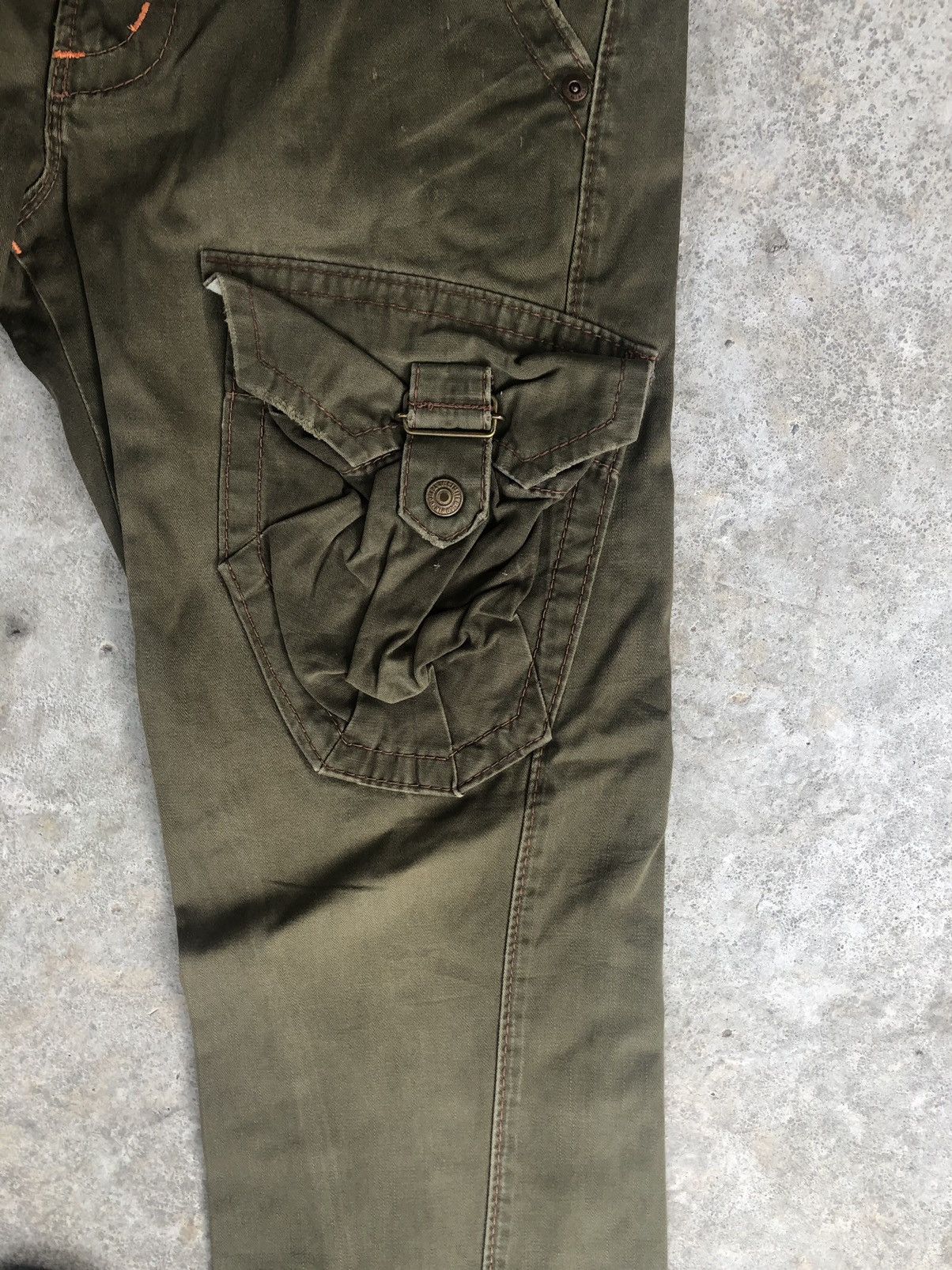 Edwin Edwin 505 Khaki Cargo Pants Tactical Multipocket Size US 30 / EU 46 - 7 Thumbnail