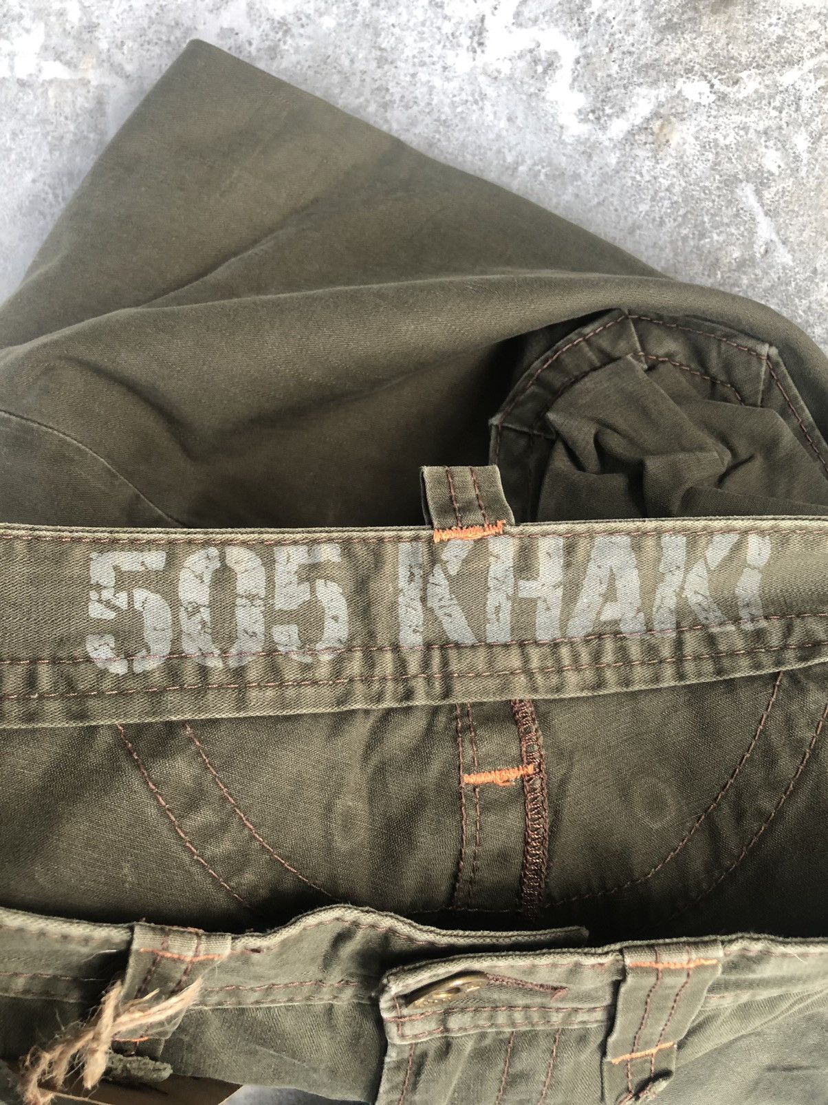Edwin Edwin 505 Khaki Cargo Pants Tactical Multipocket Size US 30 / EU 46 - 19 Thumbnail