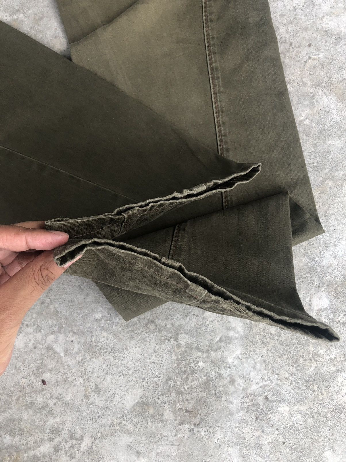 Edwin Edwin 505 Khaki Cargo Pants Tactical Multipocket Size US 30 / EU 46 - 15 Thumbnail