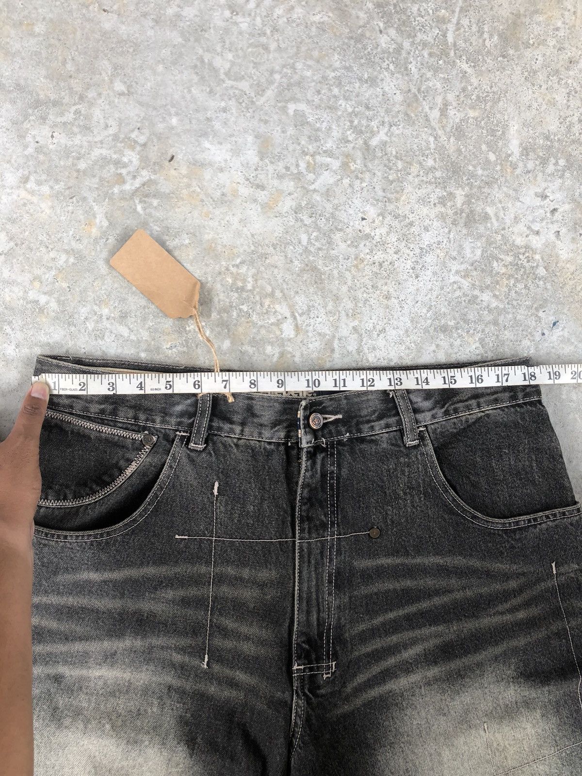 Pelle Pelle Pelle Pelle Distressed Denim hip hop Baggy Jeans Size US 36 / EU 52 - 16 Thumbnail