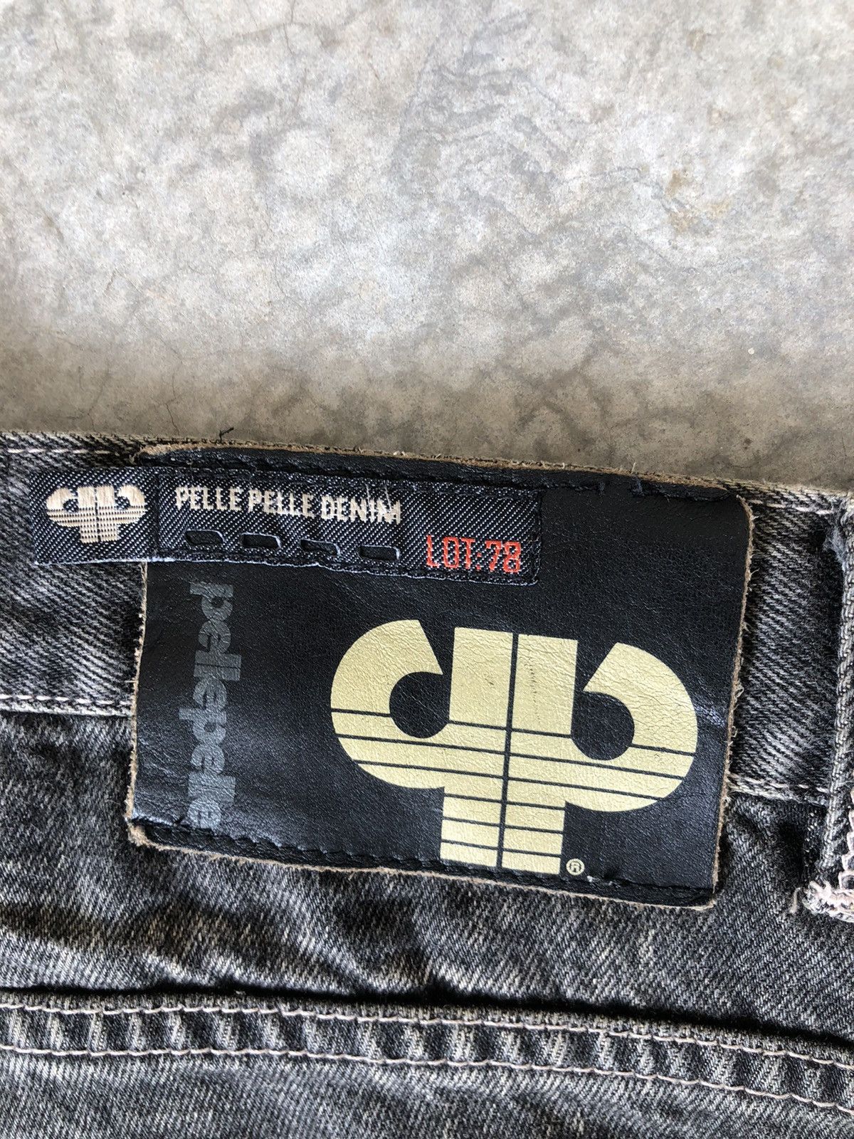 Pelle Pelle Pelle Pelle Distressed Denim hip hop Baggy Jeans Size US 36 / EU 52 - 12 Thumbnail