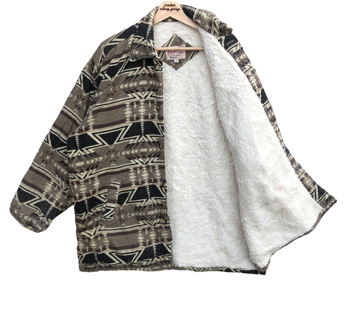 Other Oversized Great Britain Navajo Wool Button Up Jacket Size US XL / EU 56 / 4 - 8 Thumbnail