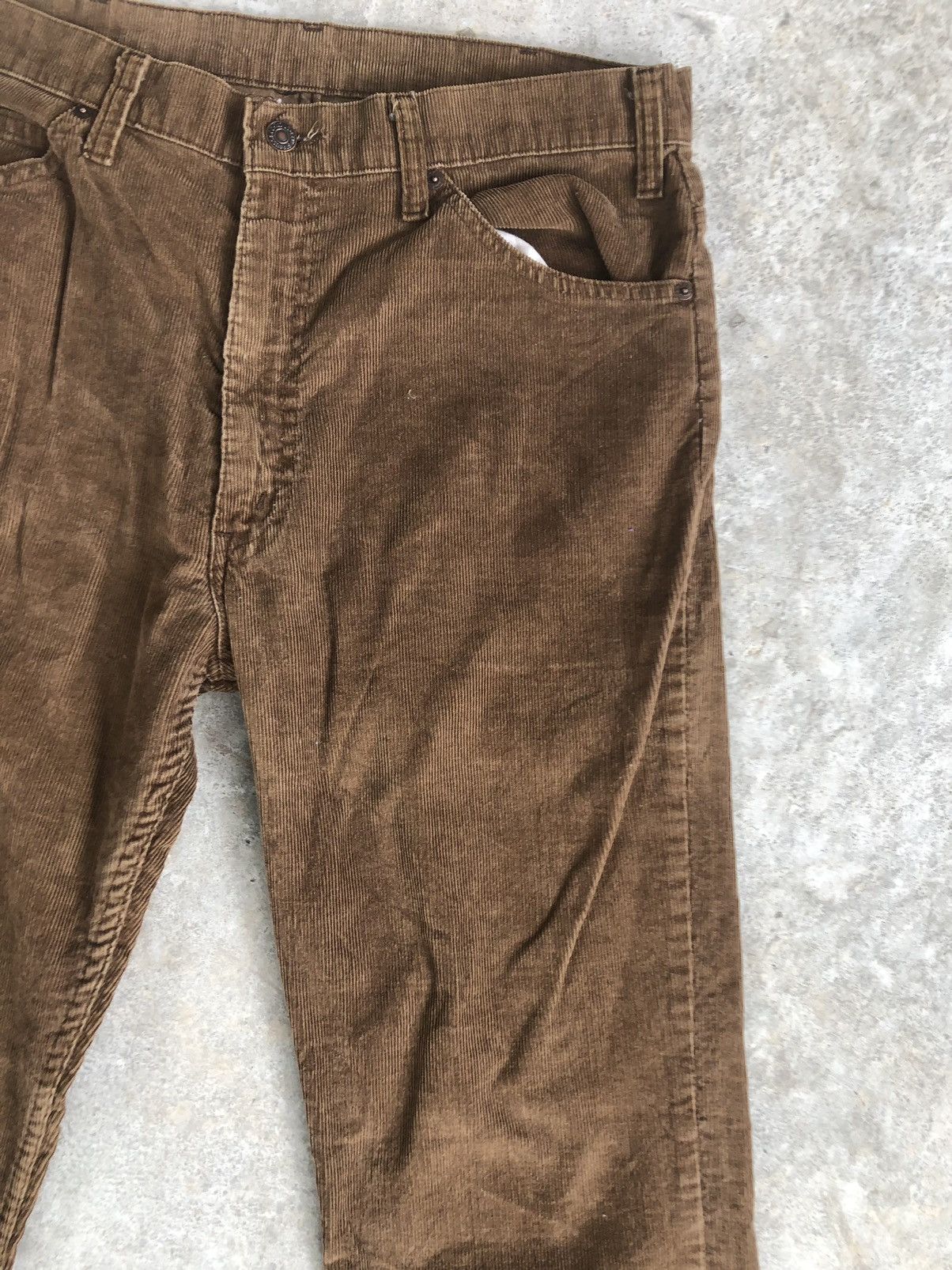 Levi's vintage 80s Levi’s Corduroy Flared Jeans 517 Size US 34 / EU 50 - 5 Thumbnail
