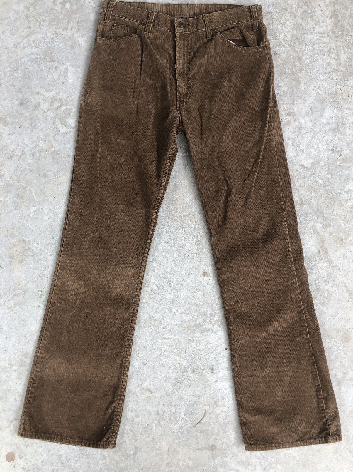 Levi's vintage 80s Levi’s Corduroy Flared Jeans 517 Size US 34 / EU 50 - 1 Thumbnail