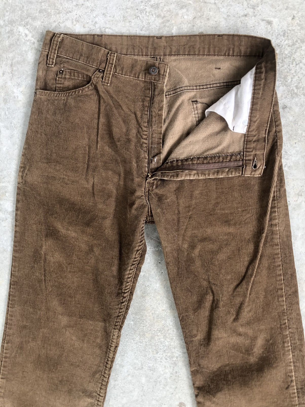 Levi's vintage 80s Levi’s Corduroy Flared Jeans 517 Size US 34 / EU 50 - 3 Thumbnail
