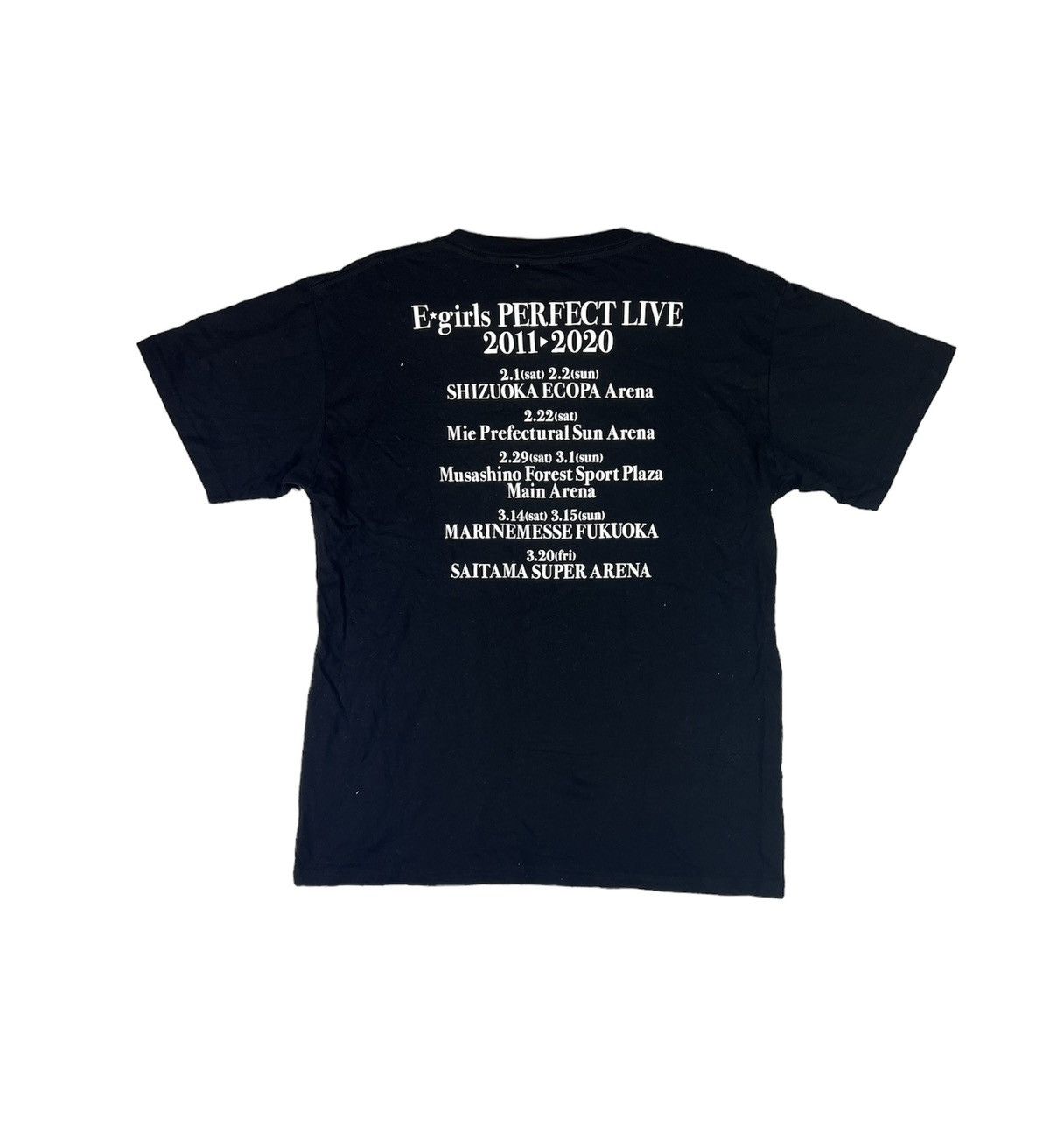 Band Tees × Japanese Brand E girls PERFECT LIVE 2011-2020 TSHIRT Size US L / EU 52-54 / 3 - 2 Thumbnail