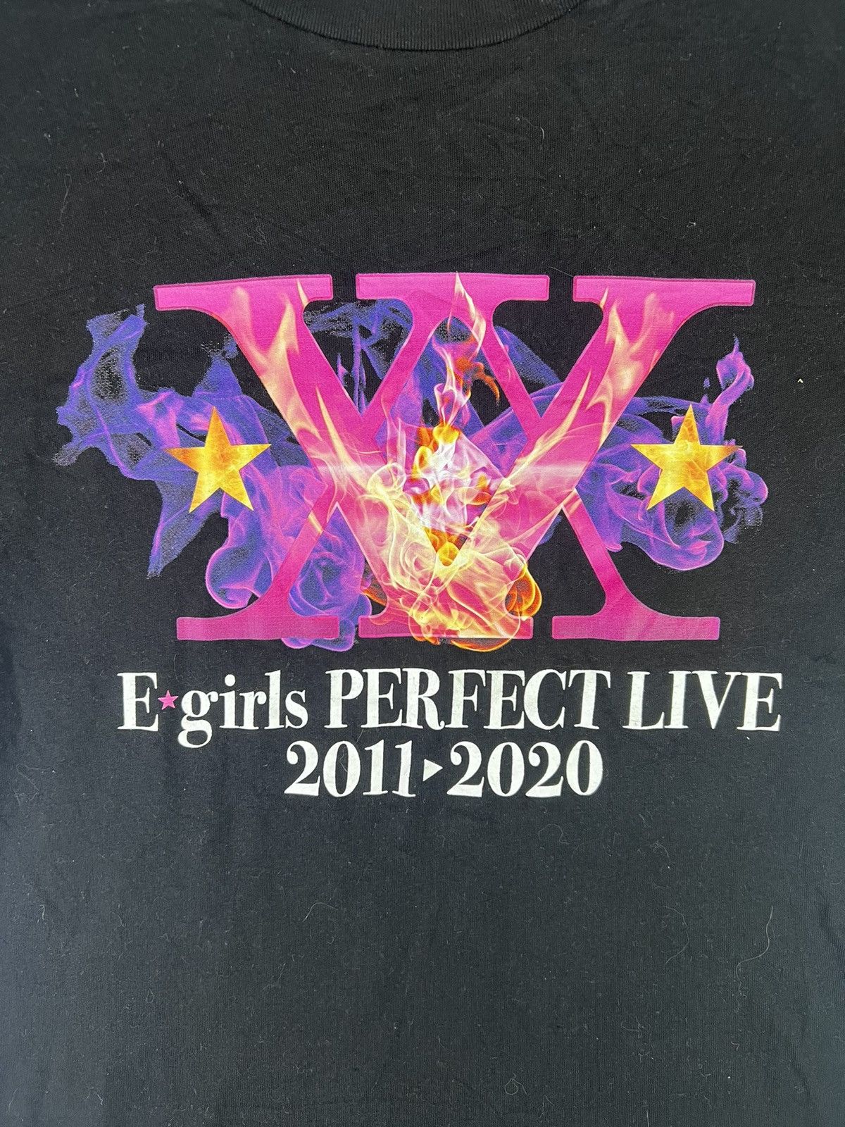 Band Tees × Japanese Brand E girls PERFECT LIVE 2011-2020 TSHIRT Size US L / EU 52-54 / 3 - 3 Thumbnail