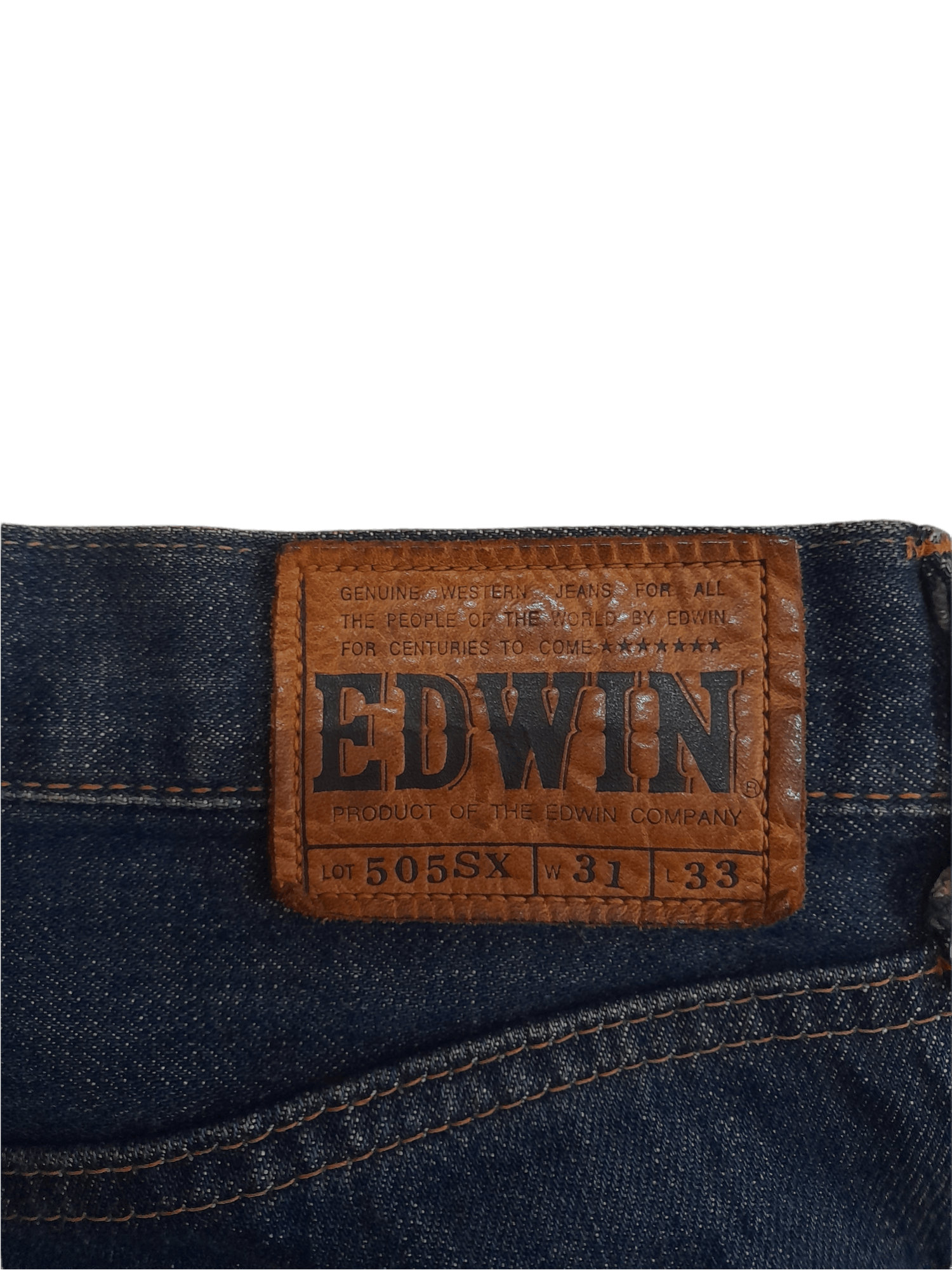 Edwin 505SX EDWIN SELVEDGE SPECIAL LIMITED DENIM (D638) Size US 33 - 5 Thumbnail