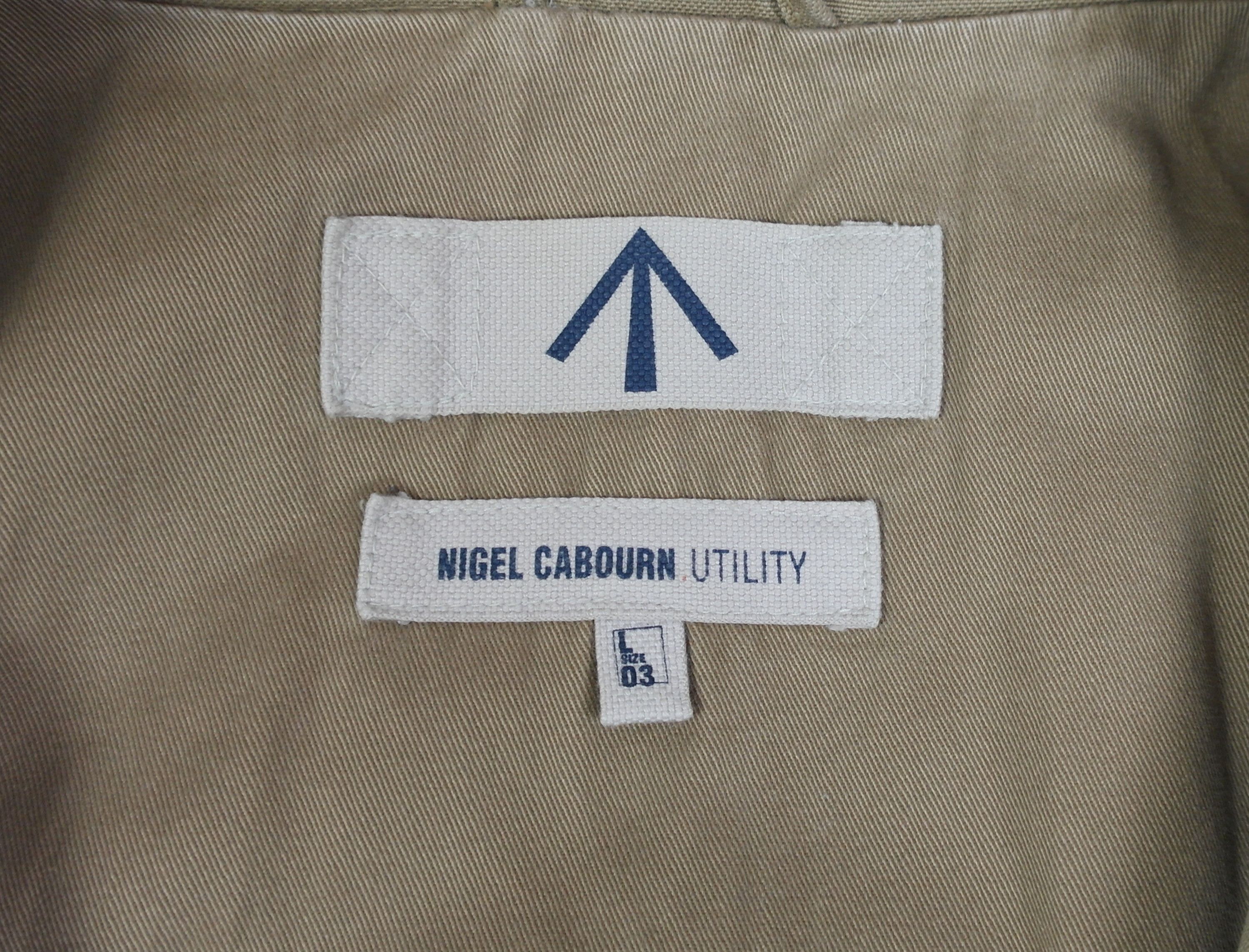 Nigel Cabourn Nigel Cabourn Utility Military Bomber Jacket Size US L / EU 52-54 / 3 - 7 Thumbnail