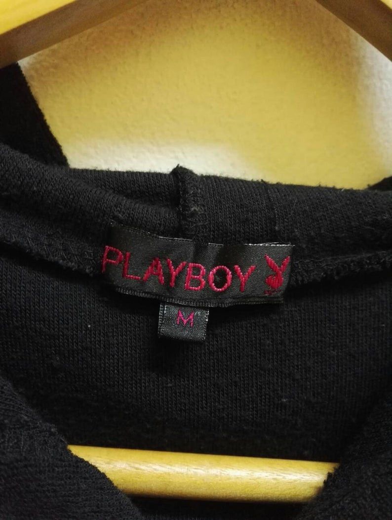 Playboy Playboy Embroidered Big Logo Fleece Hoodie Short Sleeve Size US M / EU 48-50 / 2 - 4 Thumbnail
