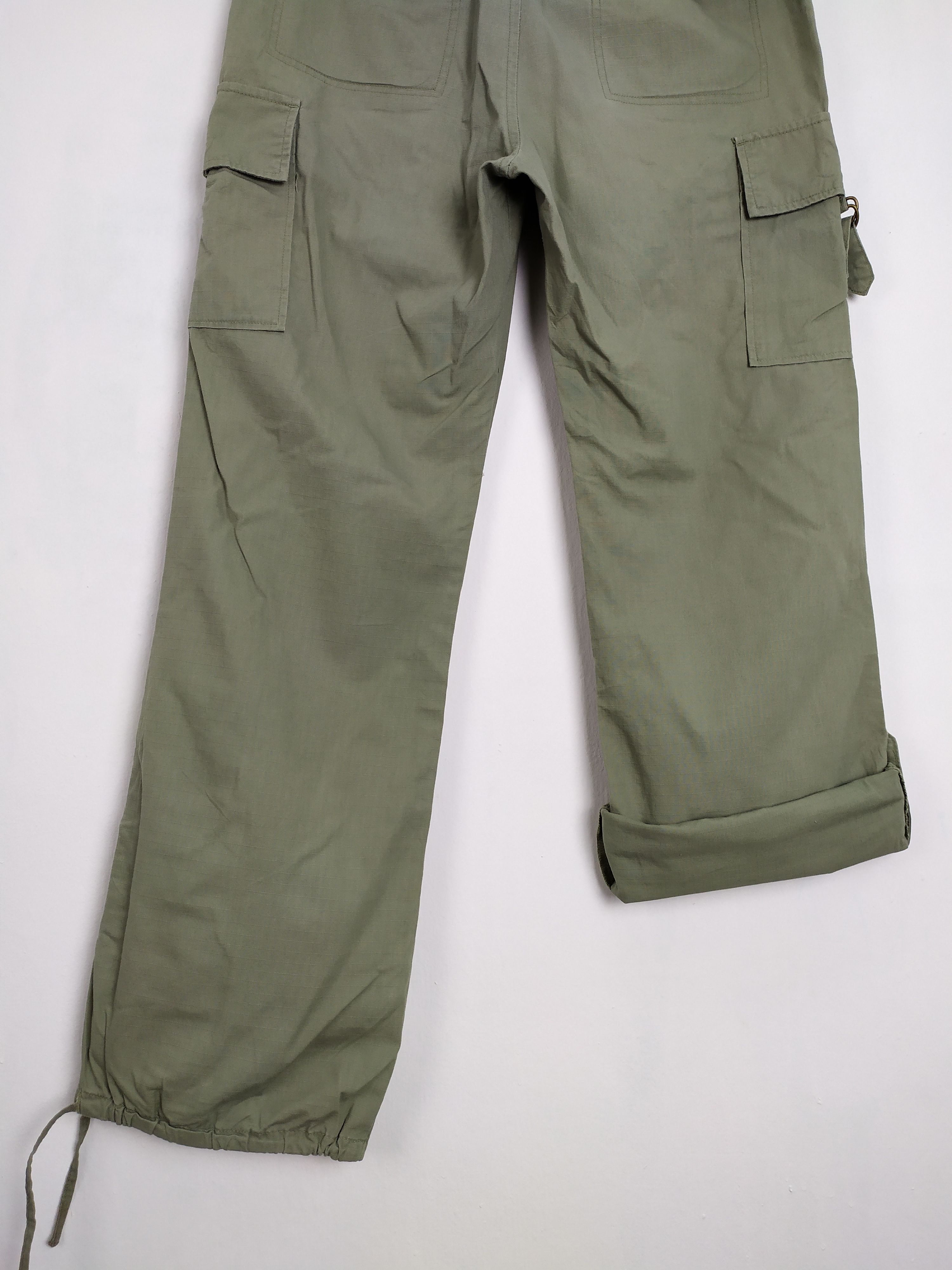 Japanese Brand × Vintage JAPANESE BRAND RIPTOP VINTAGE STYLE FLARE CARGO PANTS Size US 28 / EU 44 - 6 Thumbnail