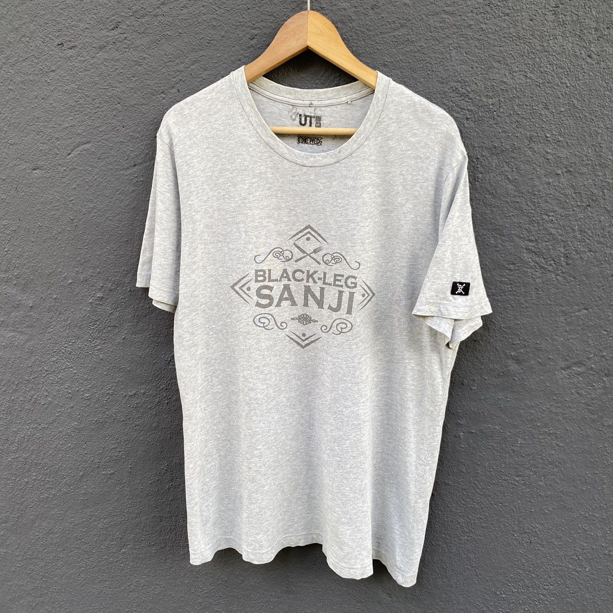 Uniqlo ONE PIECE CHARACTER SANJI BLACK-LEG ANIME ERD GRUNGE TEE Size US XL / EU 56 / 4 - 3 Thumbnail