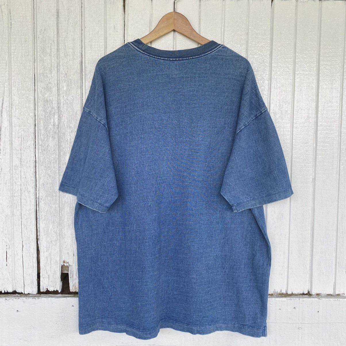 Gap FADED GAP DYED WITH INDIGO OVERSIZED ERD GRUNGE TEE Size US XL / EU 56 / 4 - 5 Thumbnail