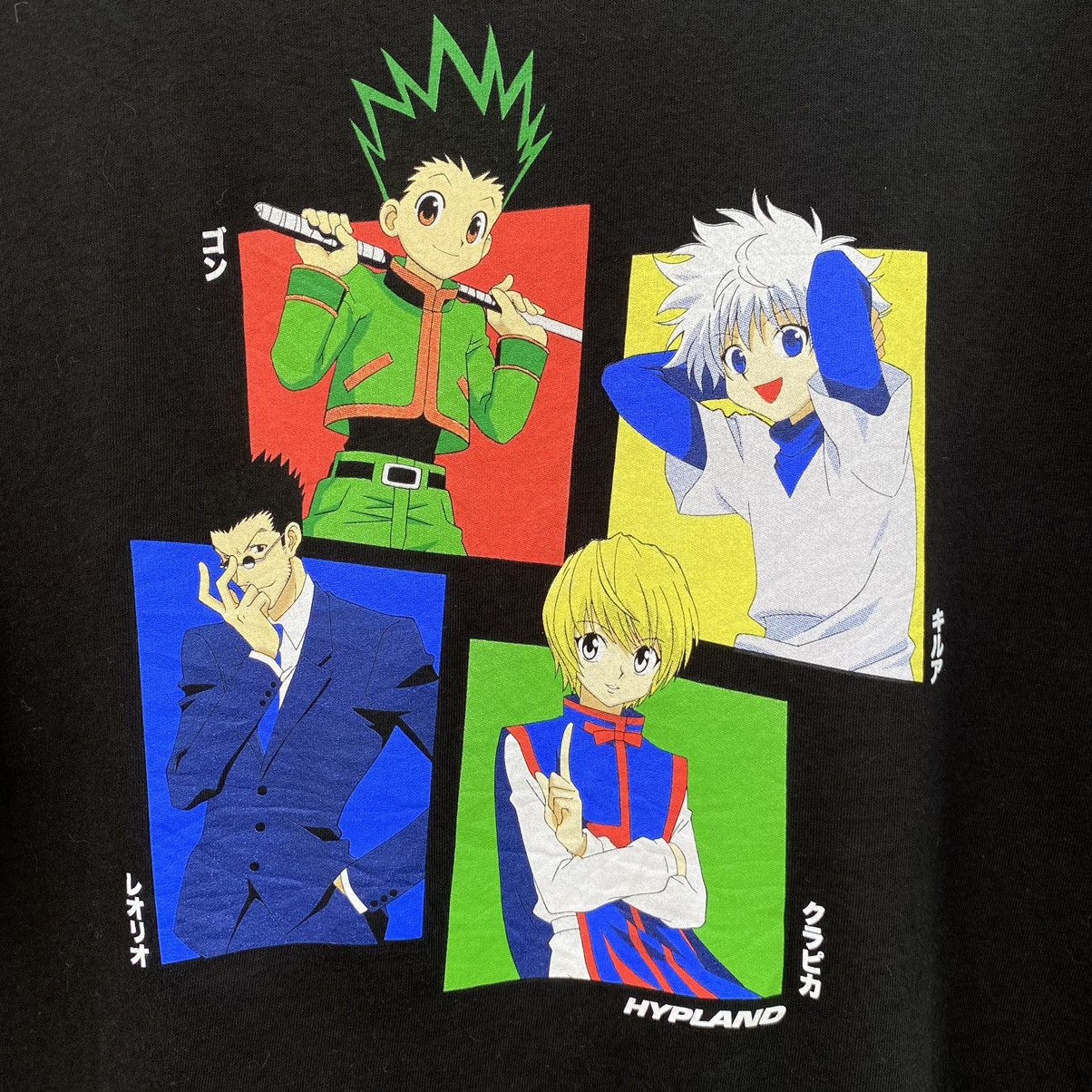 Anime Hunter X Hunter Japanese Anime ERD GRUNGE THRASHED TEE Size US L / EU 52-54 / 3 - 3 Thumbnail