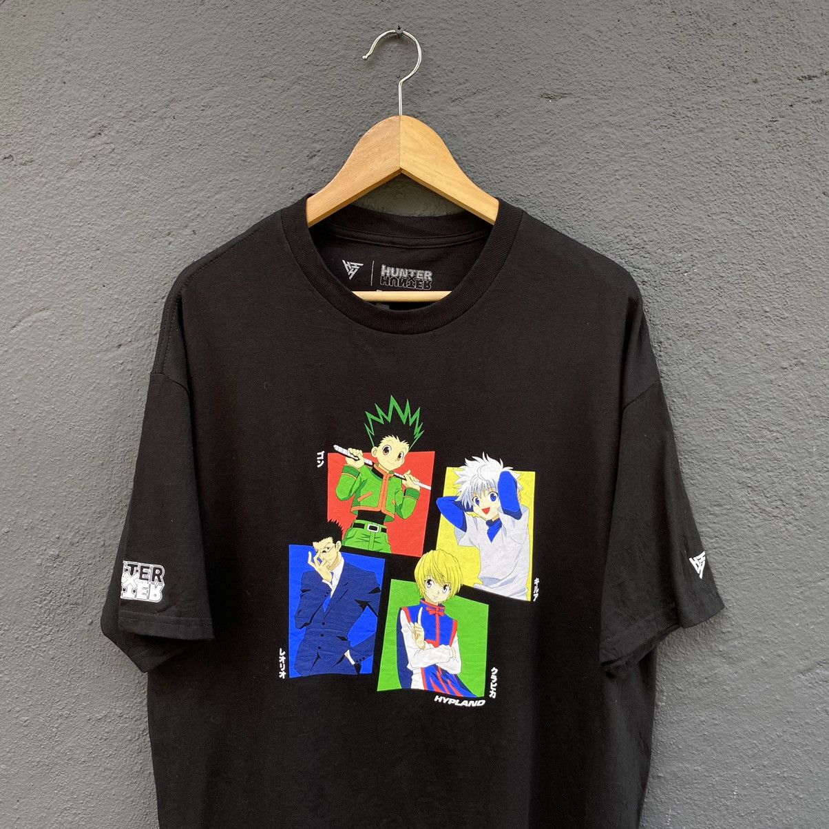 Anime Hunter X Hunter Japanese Anime ERD GRUNGE THRASHED TEE Size US L / EU 52-54 / 3 - 2 Thumbnail
