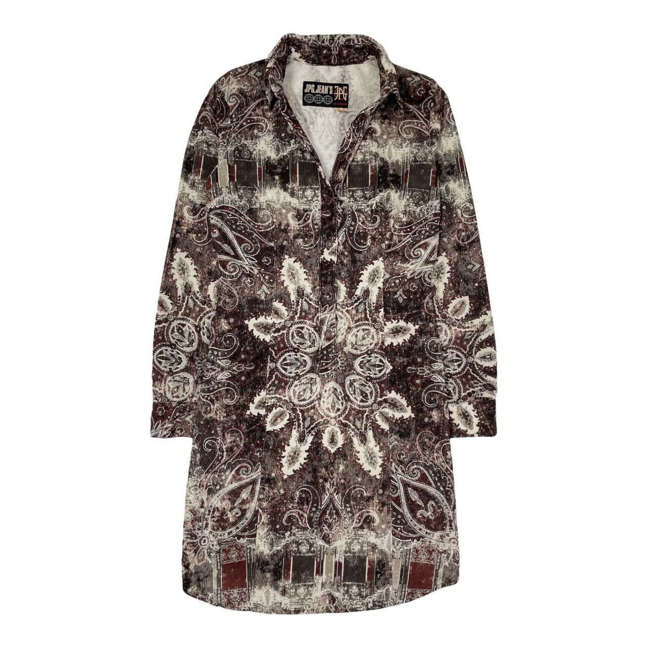 Jean Paul Gaultier Jean Paul Gaultier Jeans Corduroy Open collar shirt dress Size M / US 6-8 / IT 42-44 - 2 Thumbnail