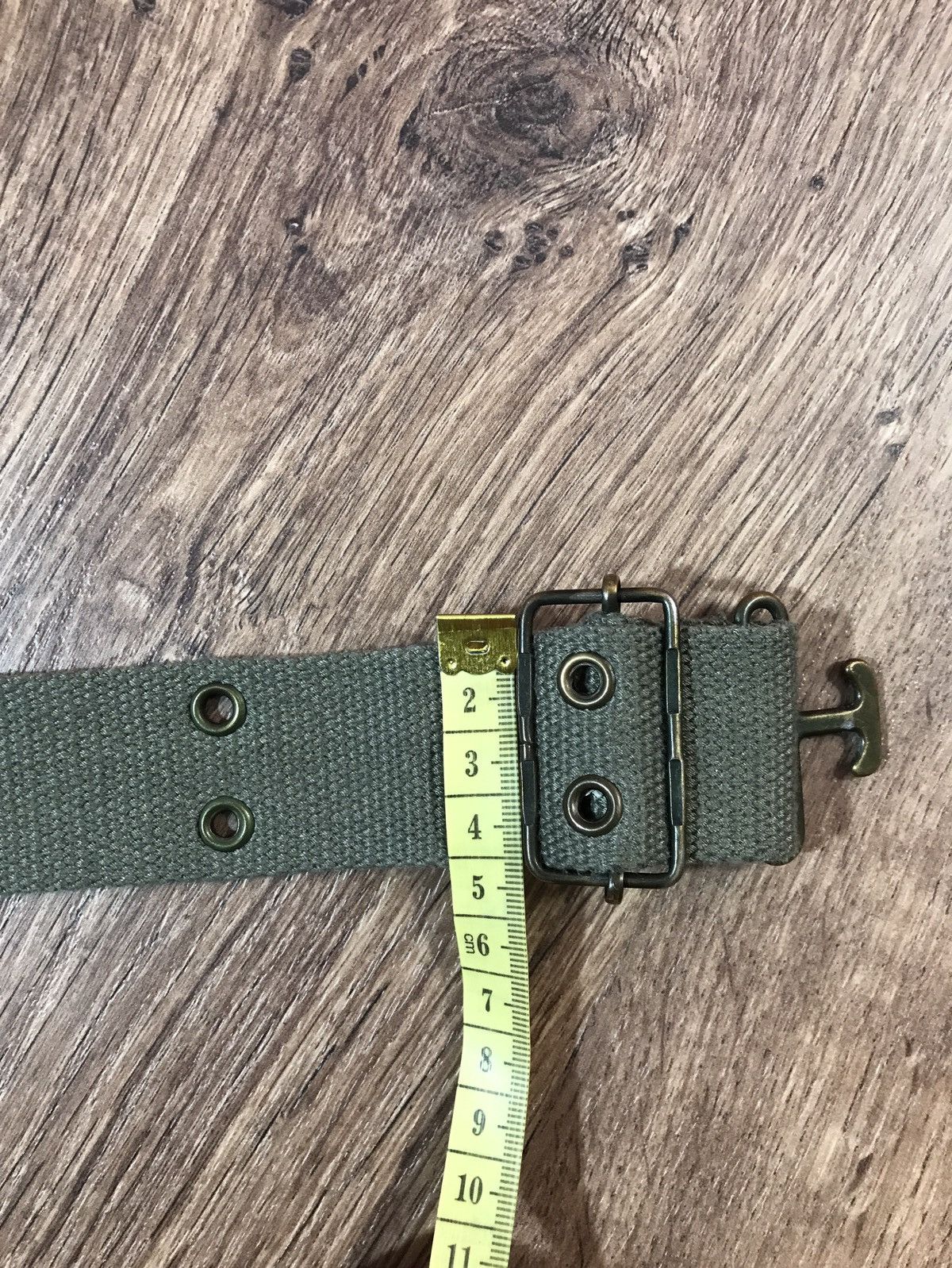 Vintage Vintage cotton Military Belt Size ONE SIZE - 5 Thumbnail