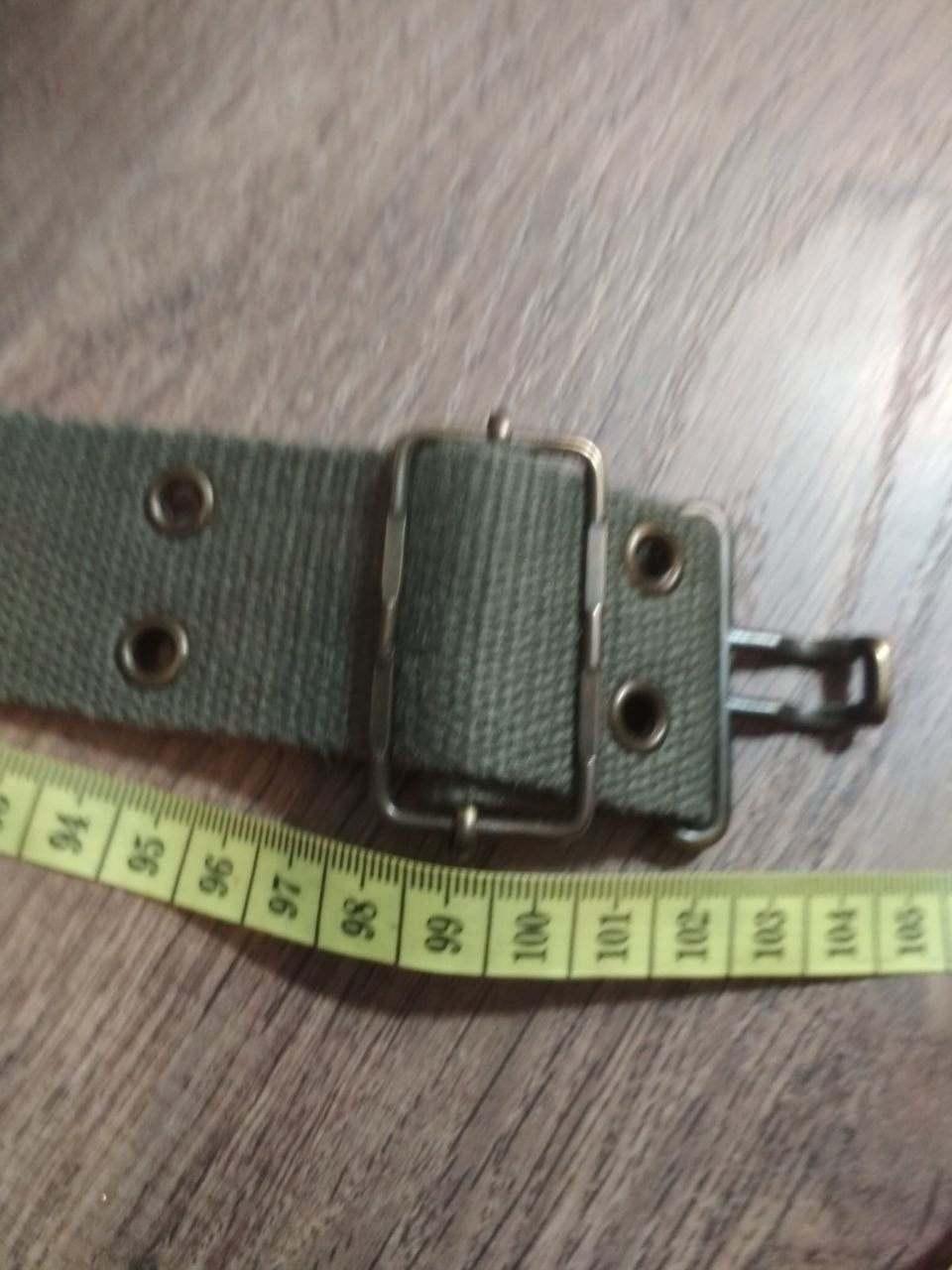 Vintage Vintage cotton Military Belt Size ONE SIZE - 4 Thumbnail