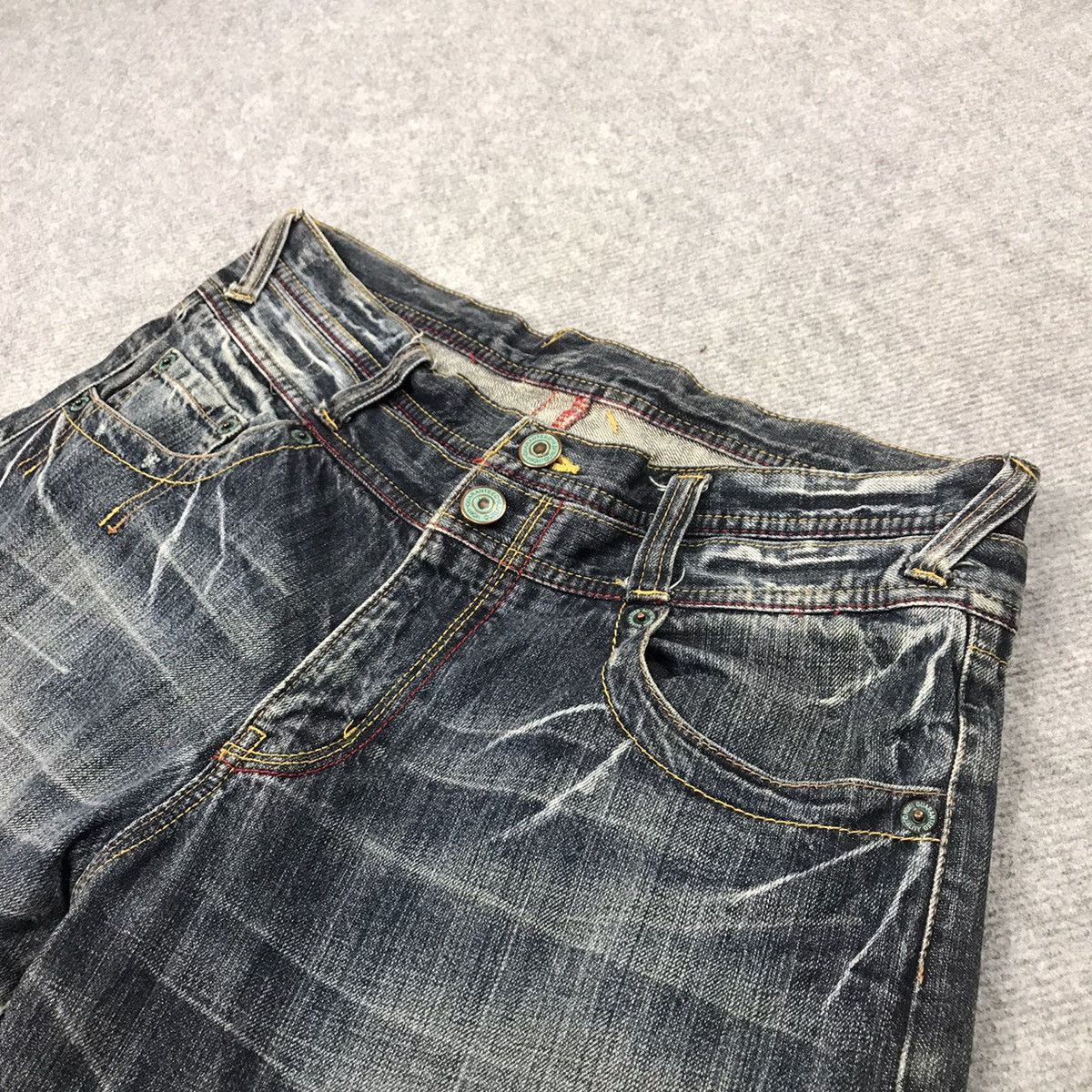 Japanese Brand BAGGY⚡️JAPANERS DENIM PANTS Size US 34 / EU 50 - 14 Thumbnail