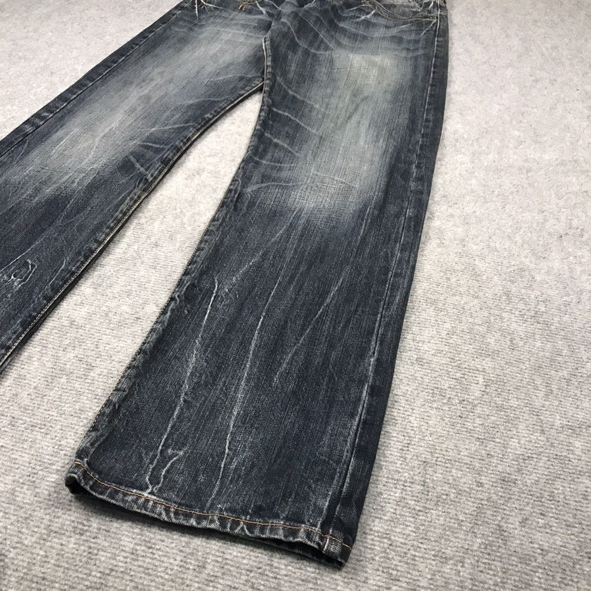 Japanese Brand BAGGY⚡️JAPANERS DENIM PANTS Size US 34 / EU 50 - 5 Thumbnail